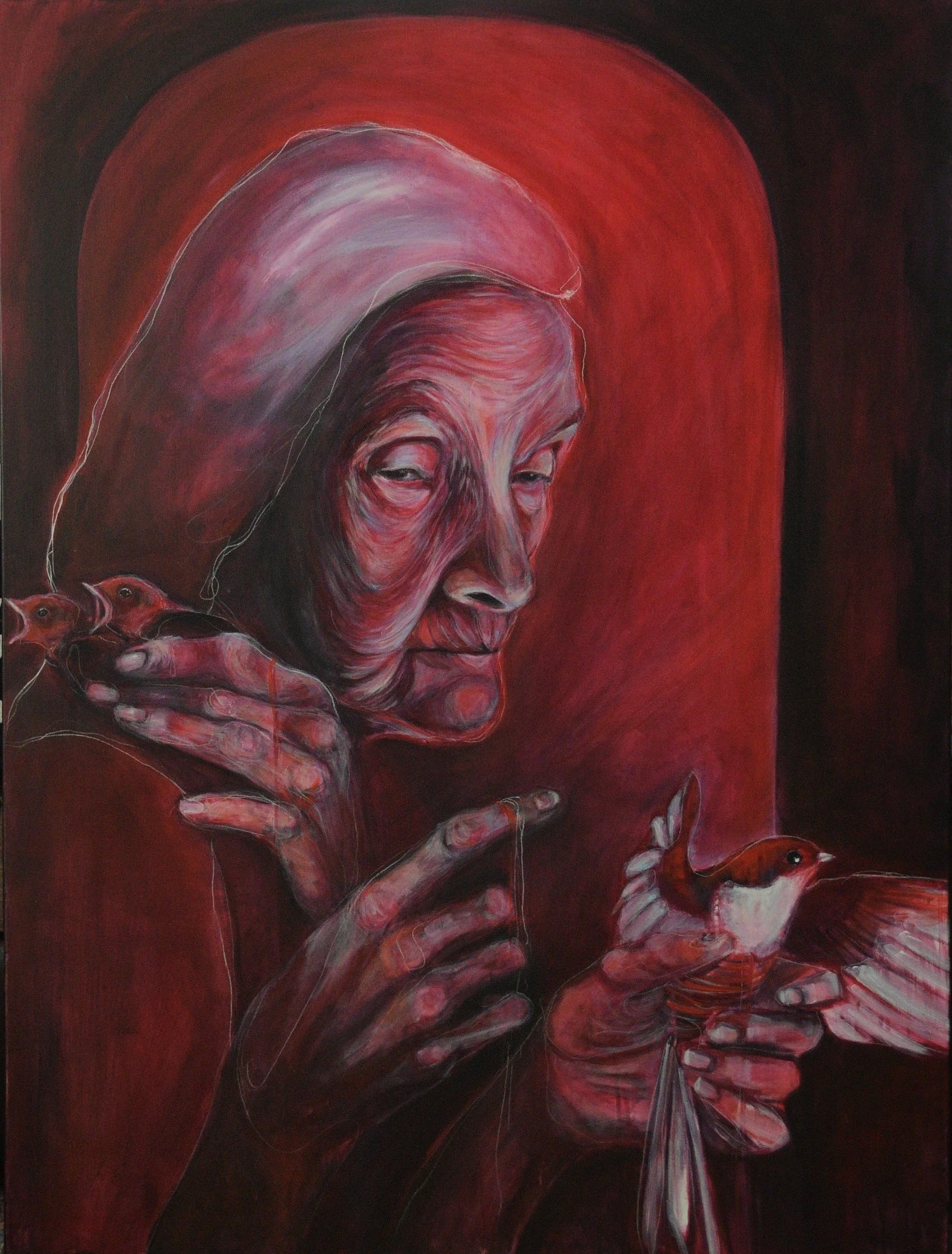 Bird in Hand (2025)
36"x48"