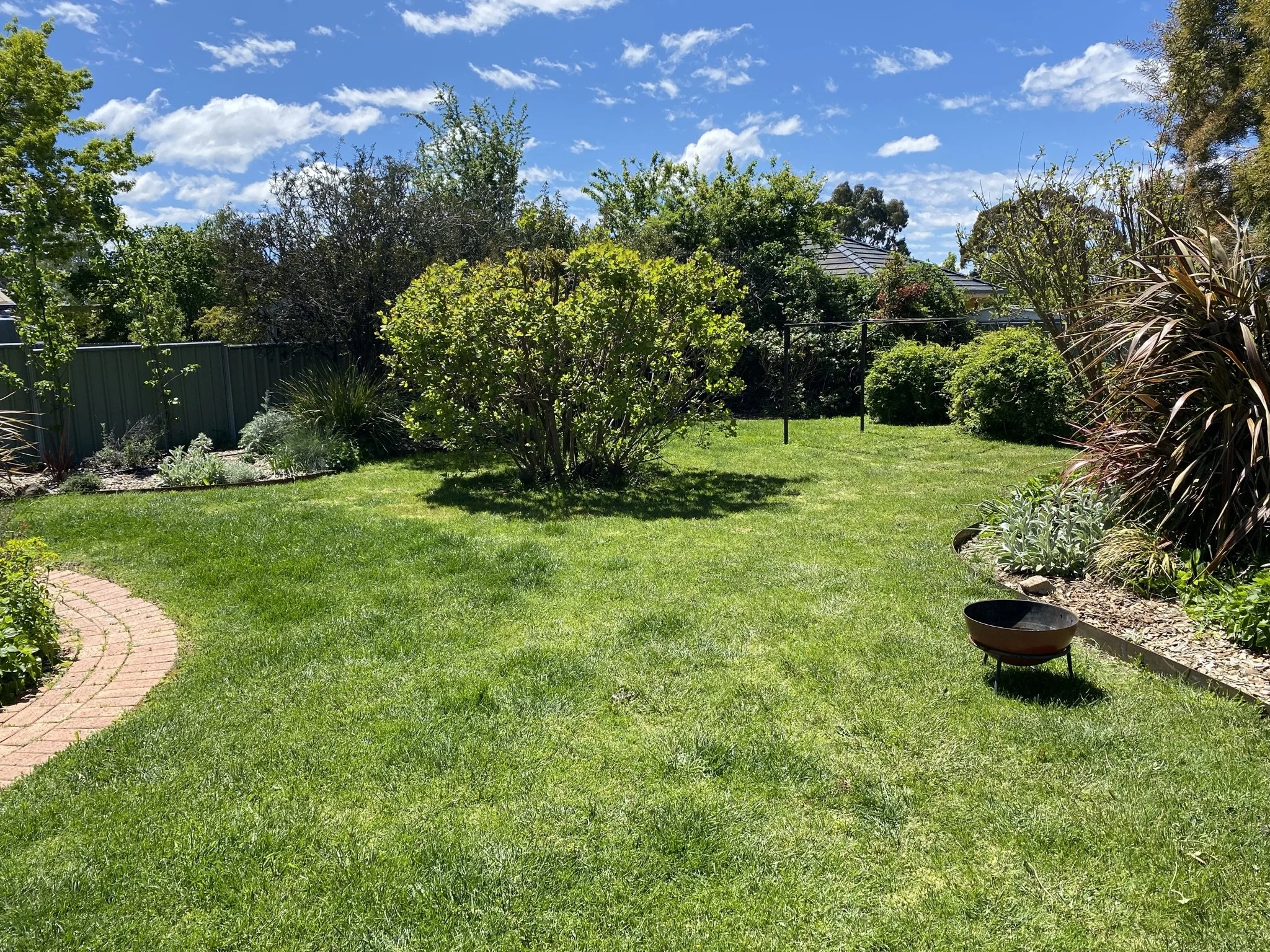 Serenity garden design - small garden design in Orange, NSW