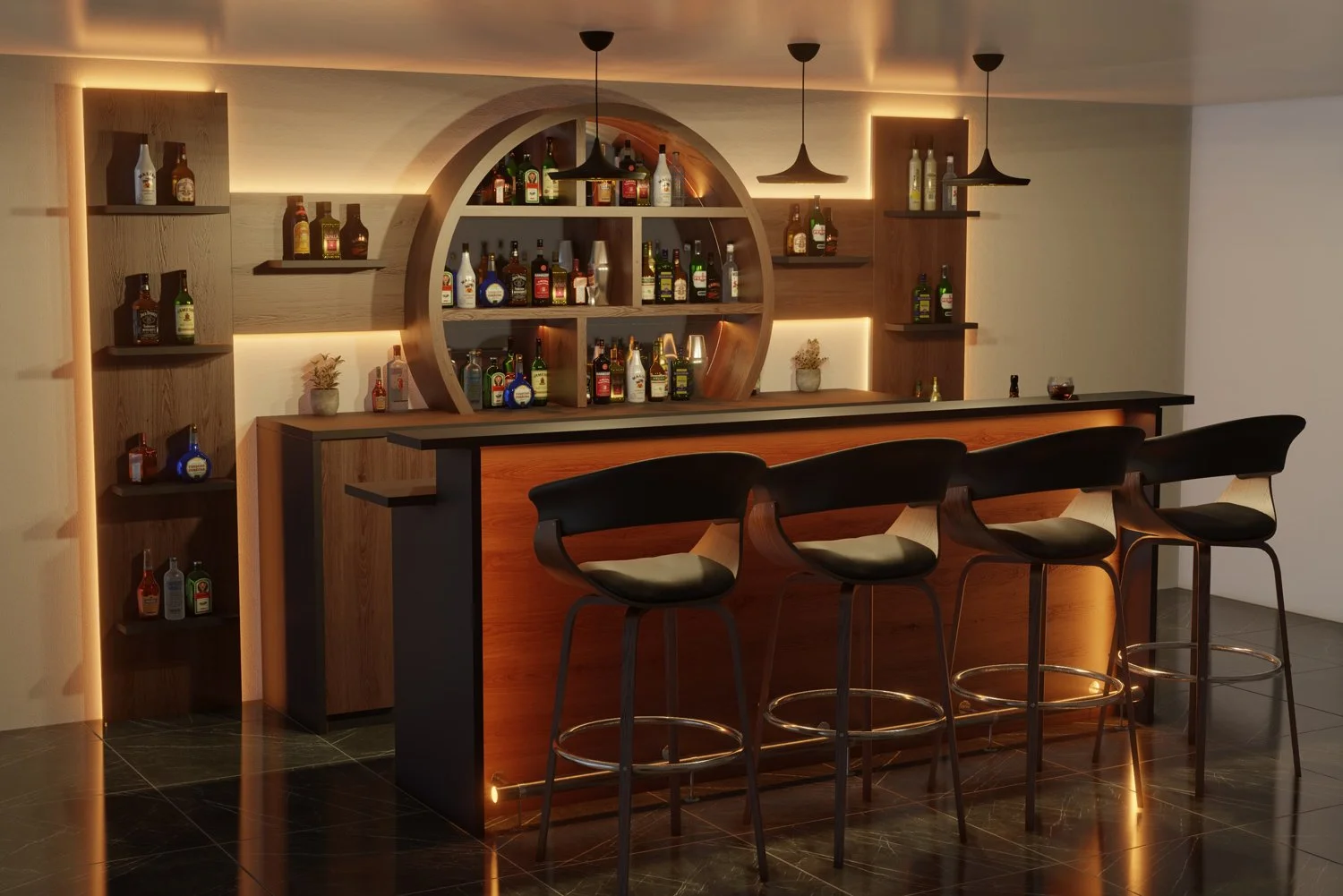 Mansion Home Bar