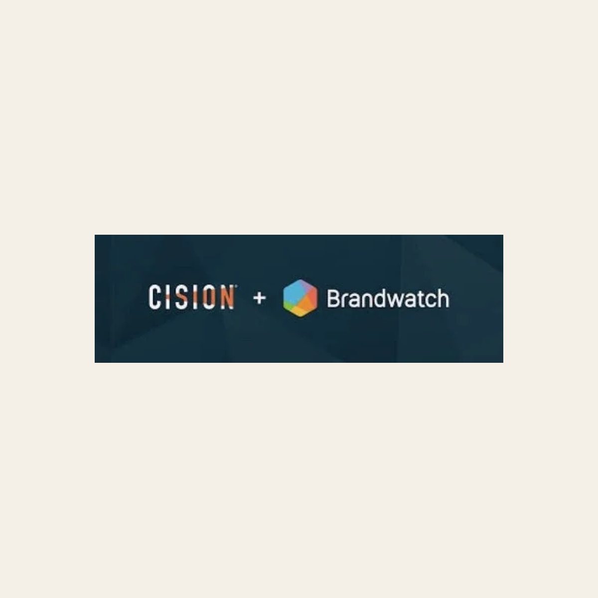 Cision and Brandwatch logo