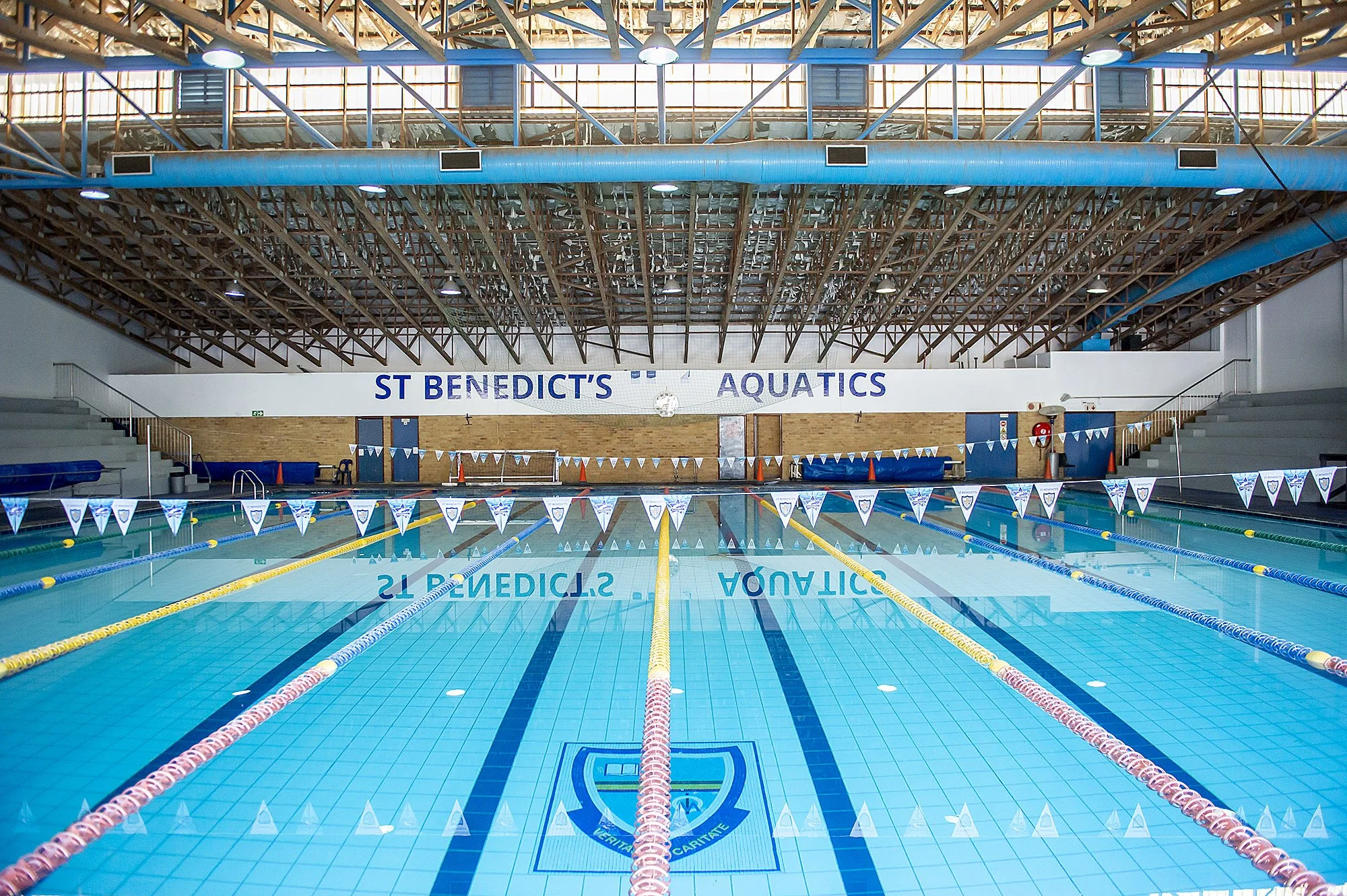 Indoor St Benedict's Aquatics pool