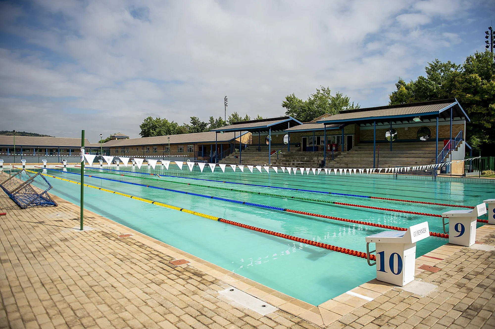 Outdoor 50 metre swimming pool