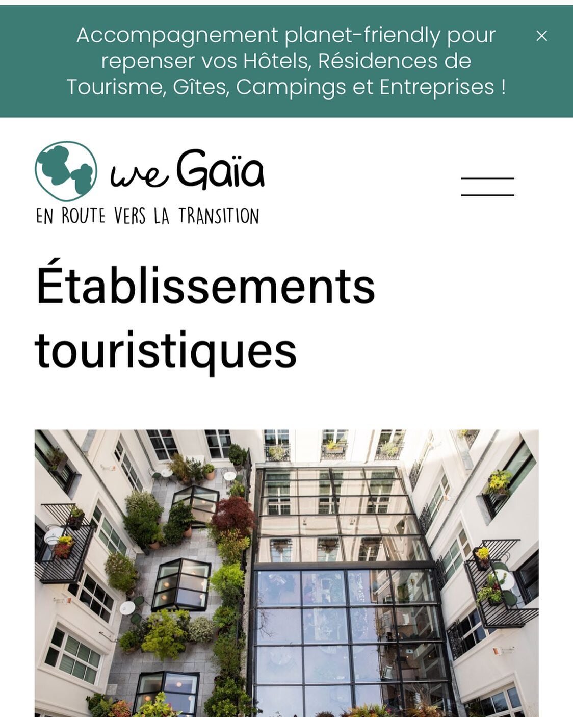 &Ccedil;a y est!! Notre site est en ligne 🤩 trop fi&egrave;res! 
A bient&ocirc;t sur www.wegaia.fr