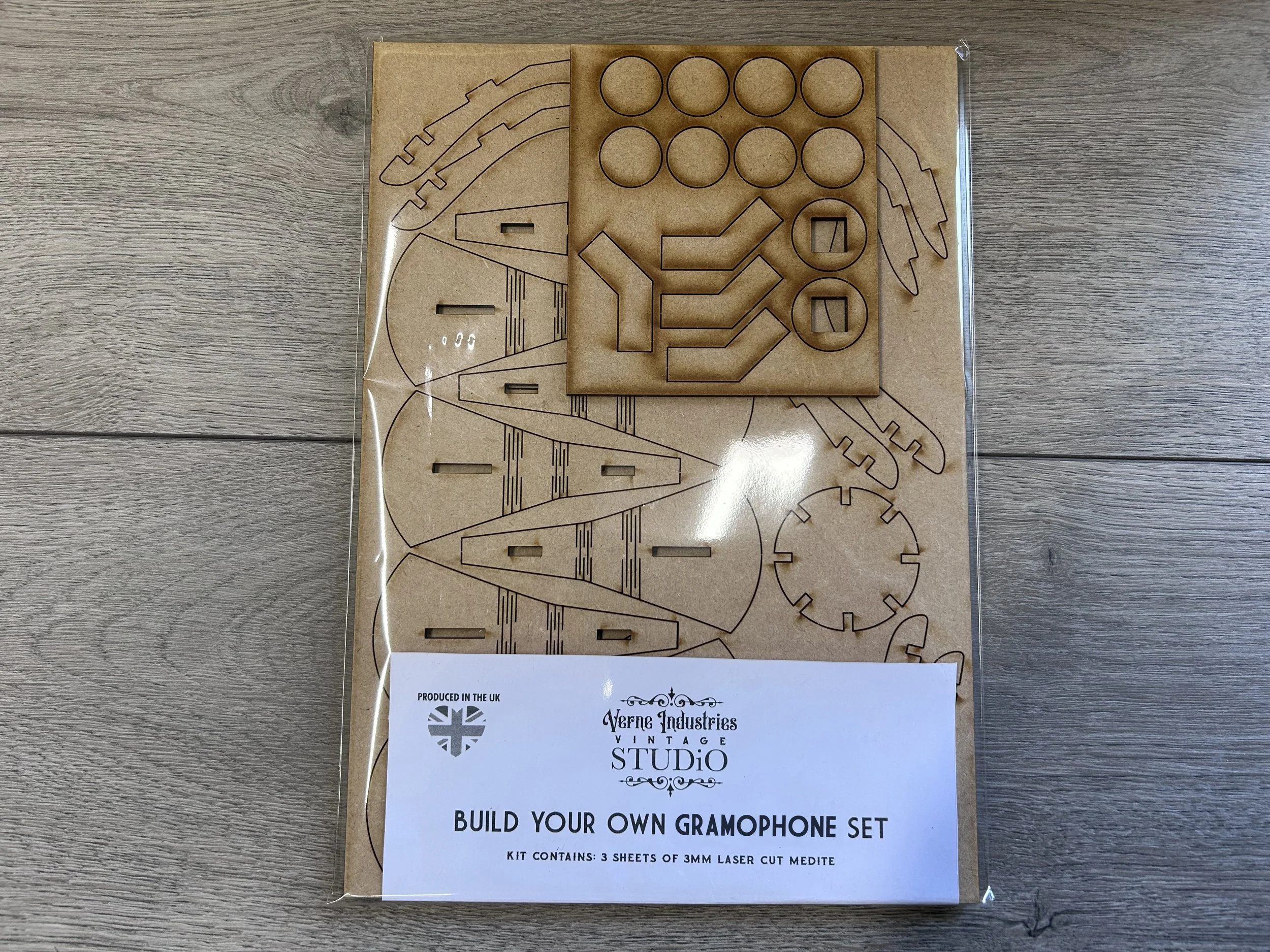 Gramophone Set Build Your Own Gramophone Set — Mike Deakin Art