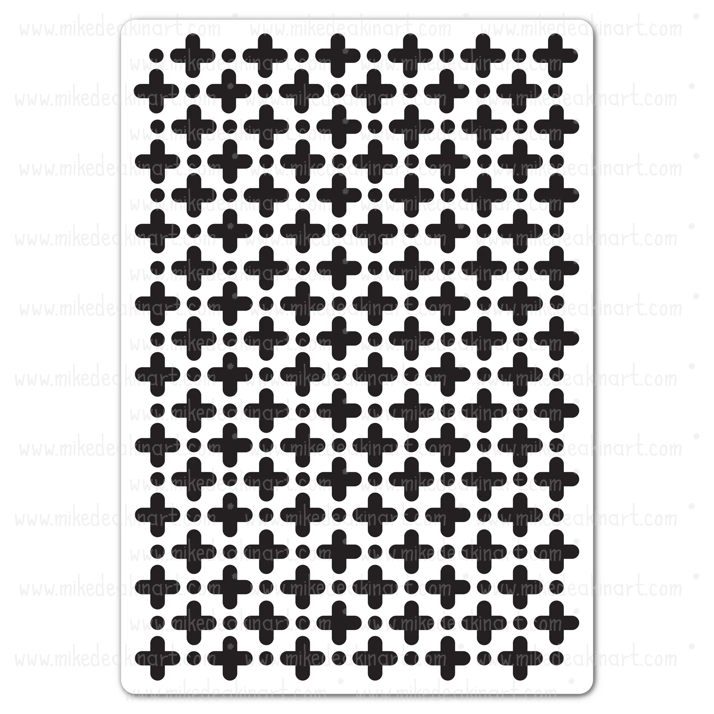 French Fretwork 5.5" x 8" Stencil