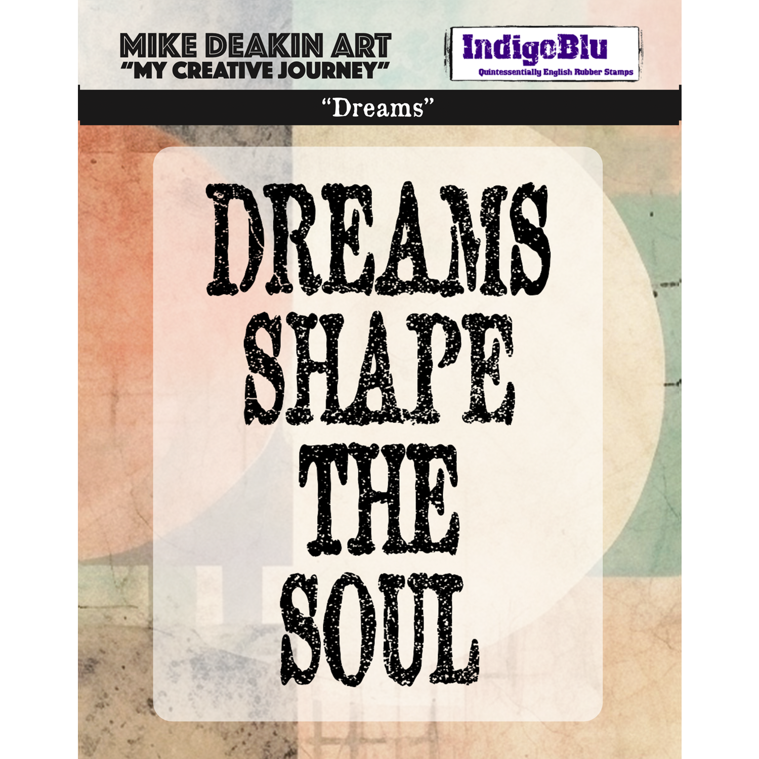 "Dreams" Red Rubber Solo Stamp (Pre Order)