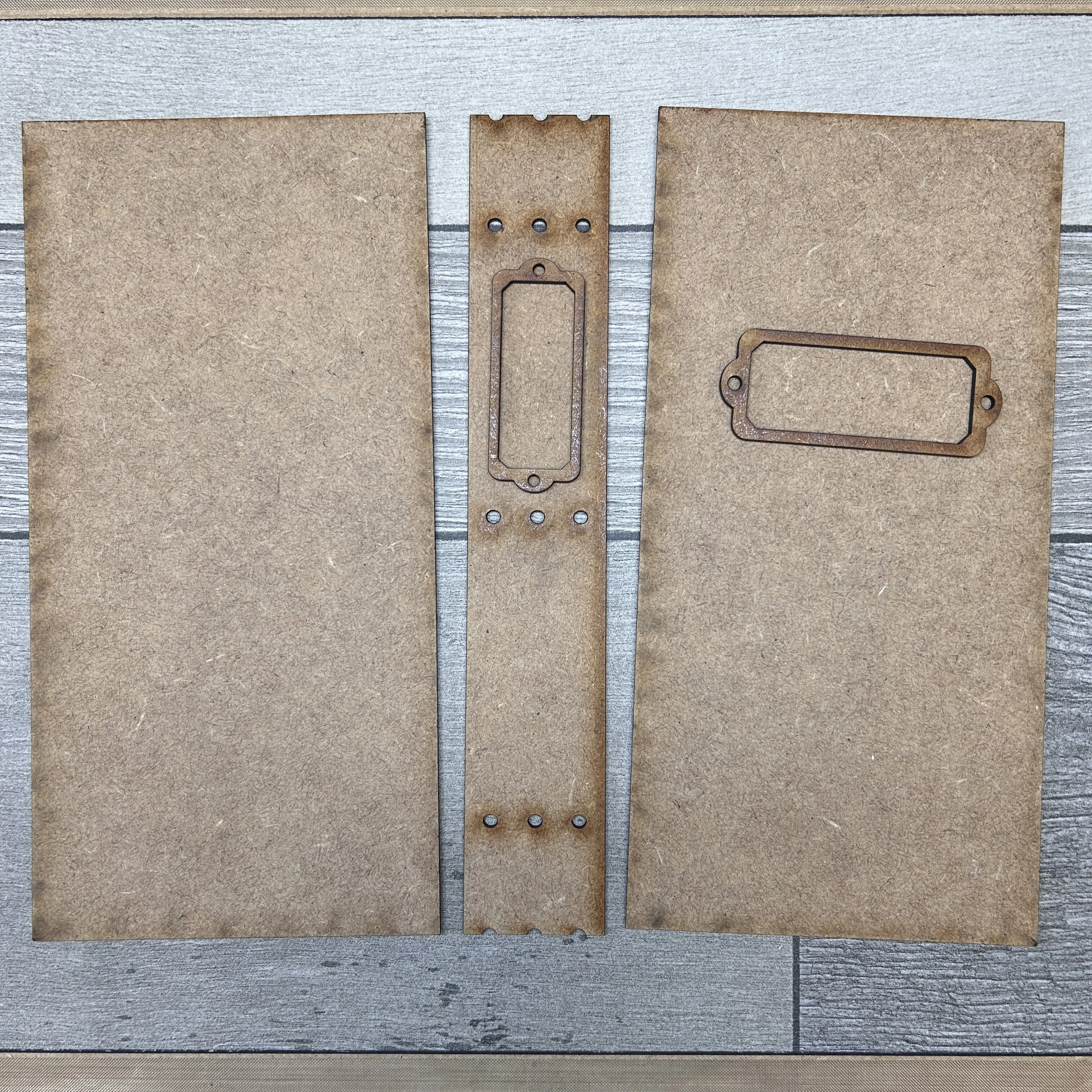 DL Medite (MDF) Combi Notebook Art Journal Cover Kit (5 Pieces)