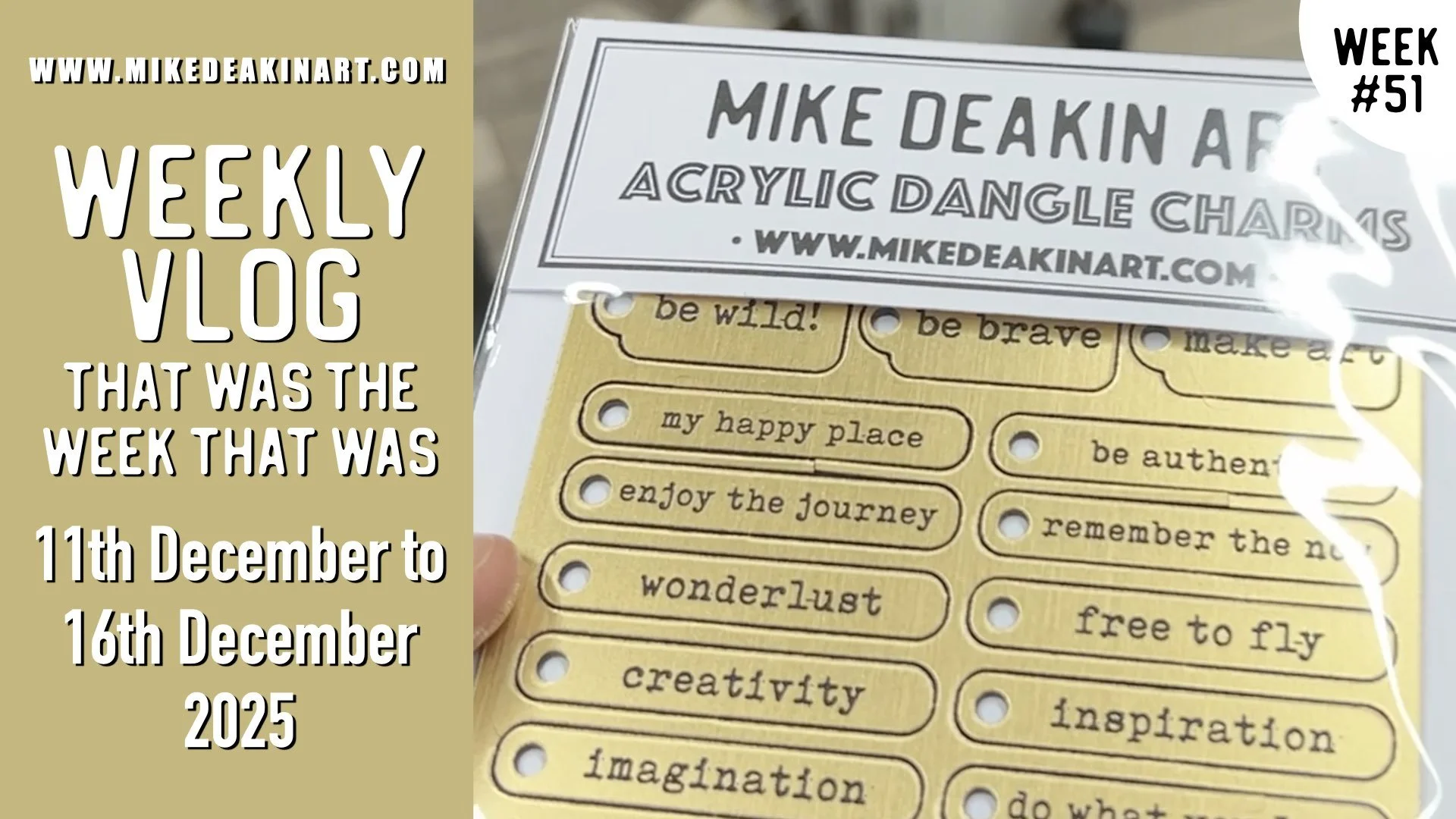 Weekly Vlog - December 2025 - WK#51