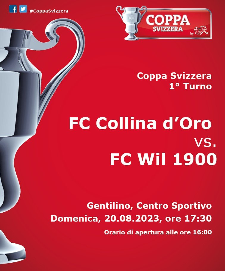 LIVE - Partita amichevole FC COLLINA D'ORO - FC LUGANO 