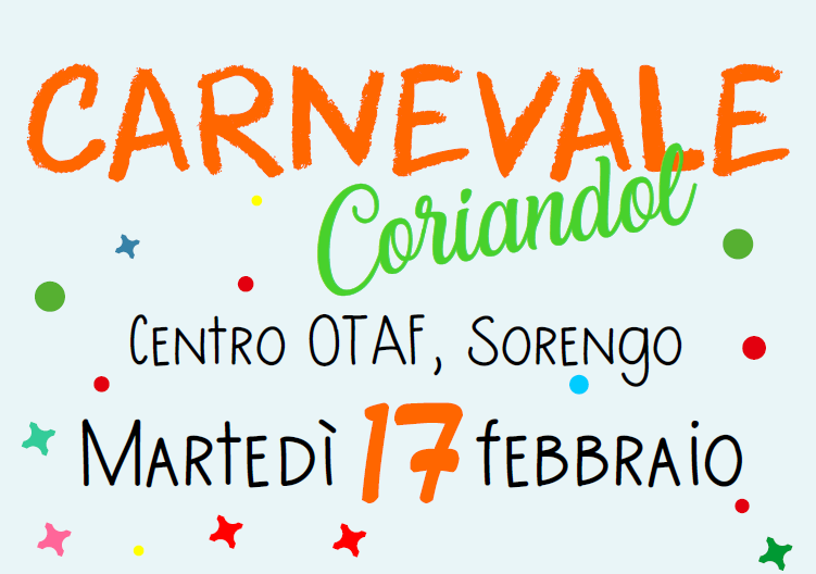 Carnevale Coriandol