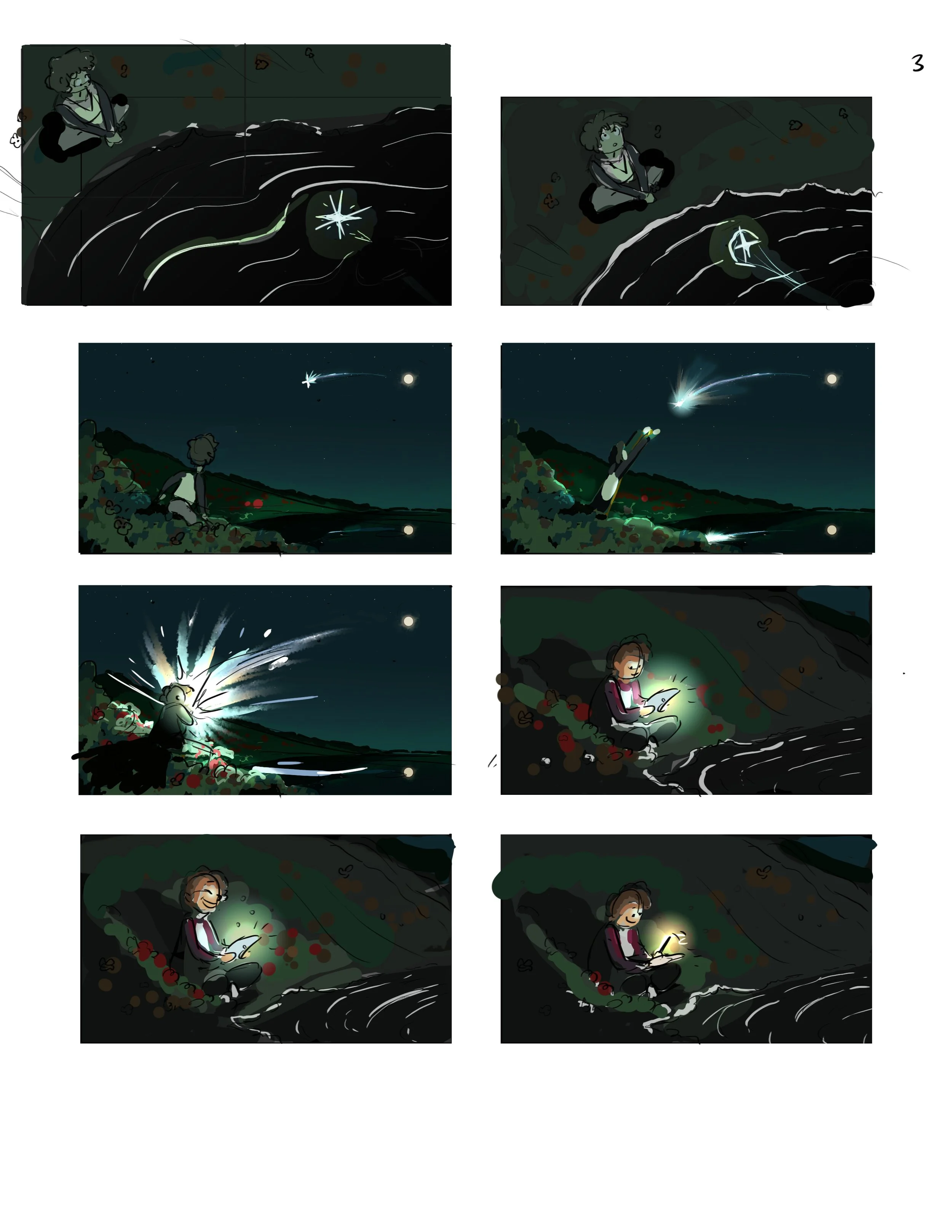 Storyboards/Colorboards Pg 3