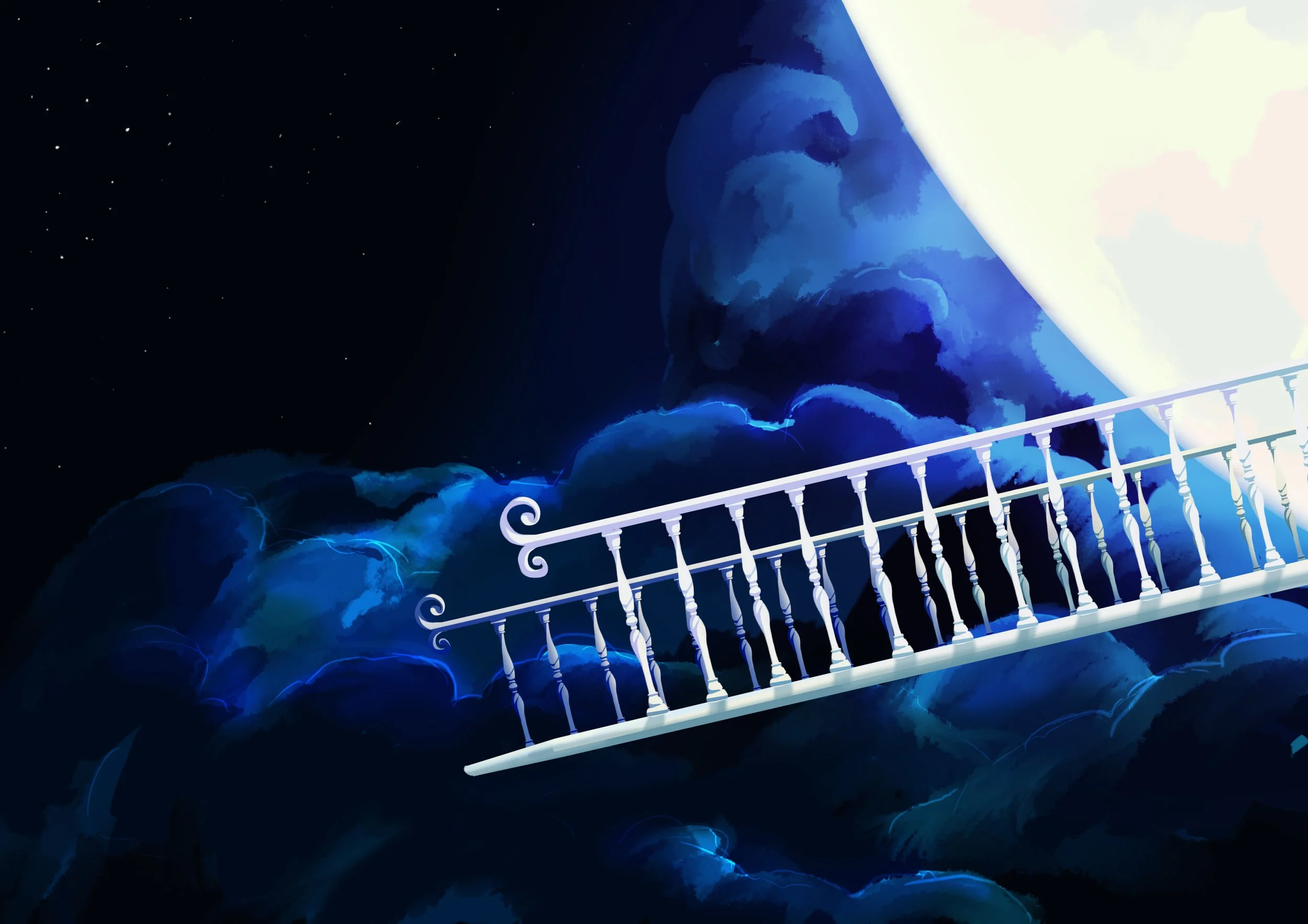 Moon Bridge Background