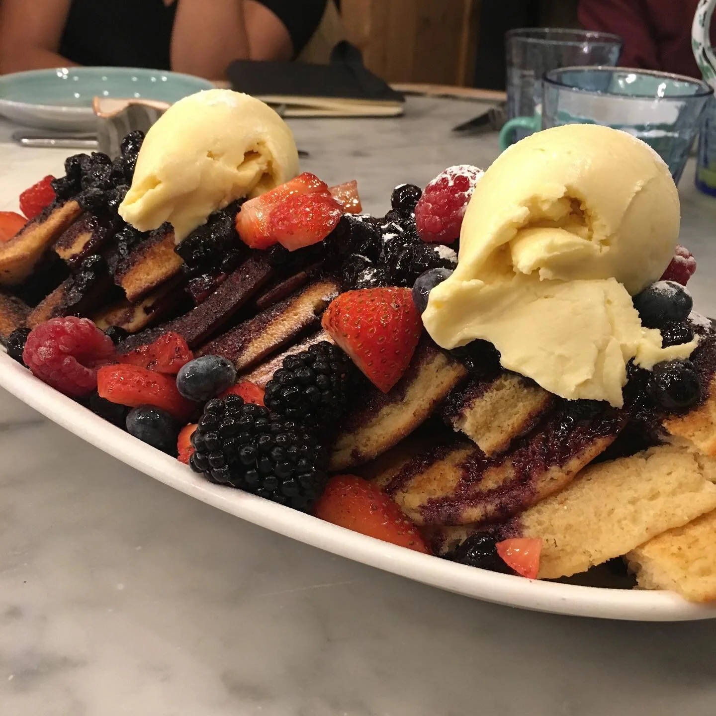 This was the 3rd course of our epic breakfast @housecafes this morning #workshop #ridinghousecafe