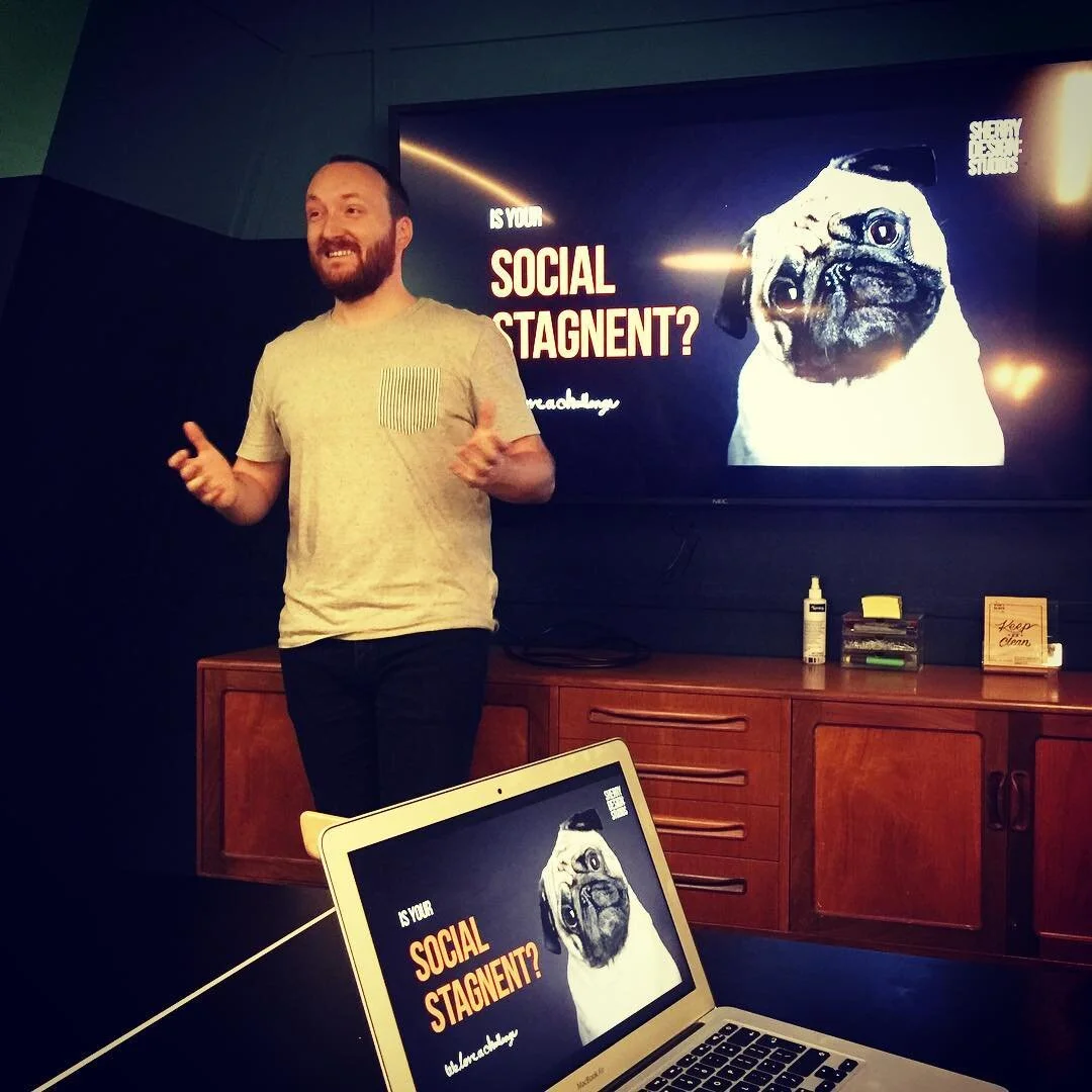 Good fun today talking about social media strategy and how to keep your content engaging online.