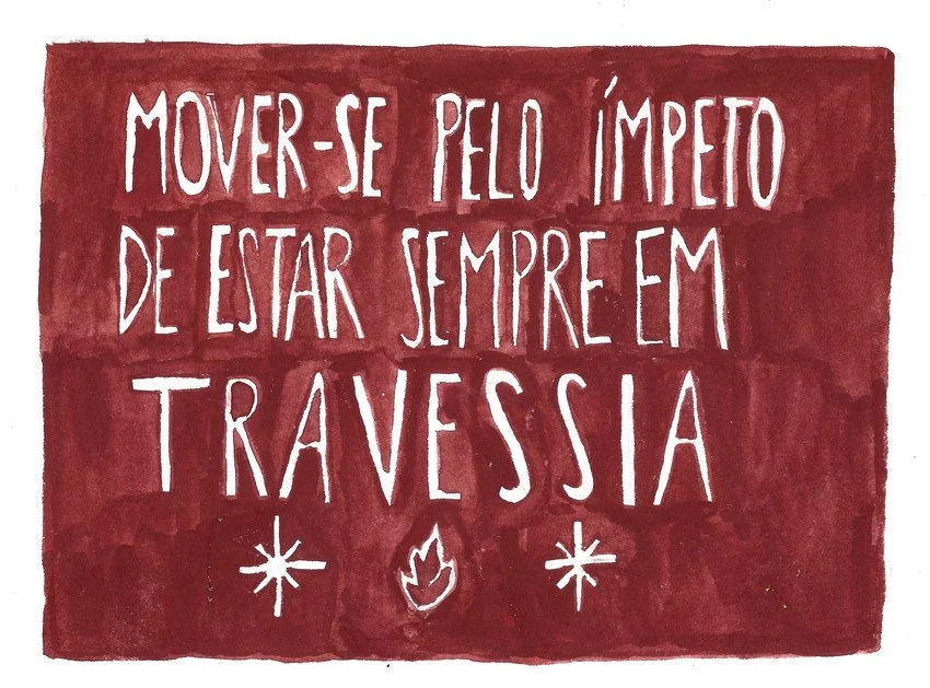 A intensidade das travessias