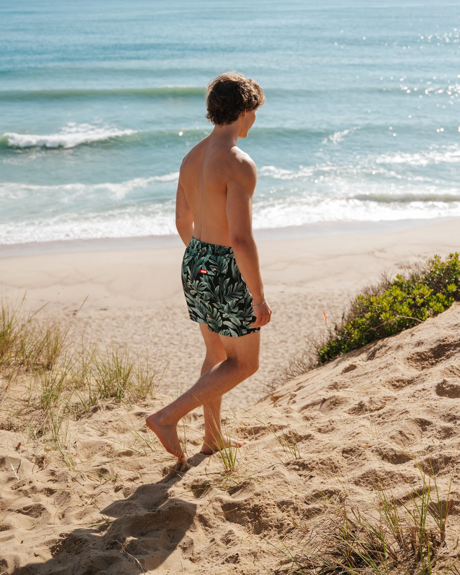 Compression Liner Volley Swimsuit - tropical