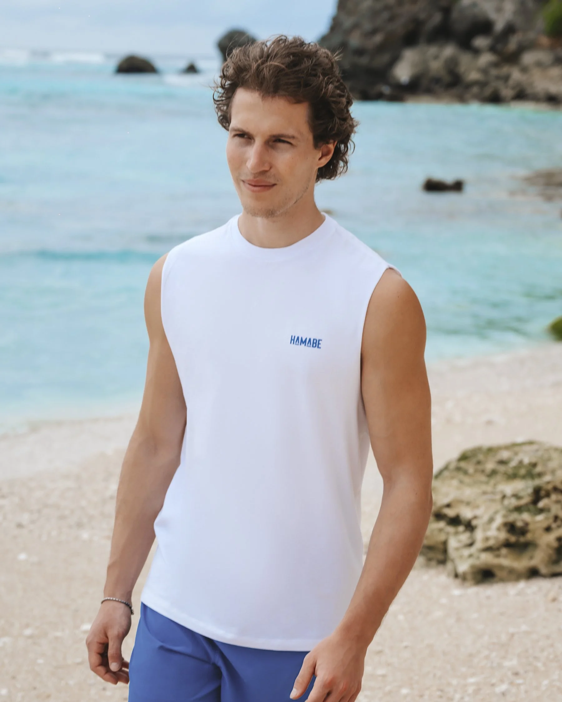 Tropical Printed Tank Top