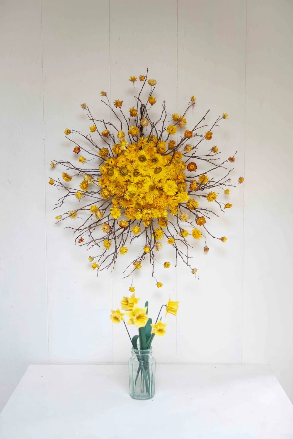 Mini Sunburst Wall Sculpture