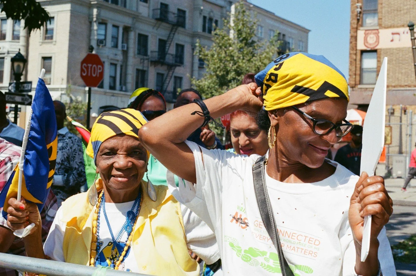 In 2017 and 2019, I took these photos at the West Indian Day Parade on Eastern Parkway in Brooklyn. I grew up going to the parade with my mom, and for us, as Bahamians, it marked the end of summer and a time to enjoy a good plate of food from home. ⁠