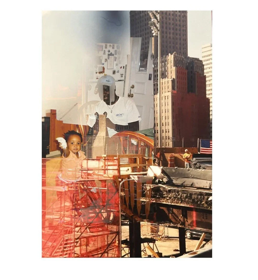 &quot;I am a Black-British artist, based in East London. I am currently studying Fine Art at the University of the Arts London. For the past two years, my practice has focused on working with found images from our family photo albums and creating a s