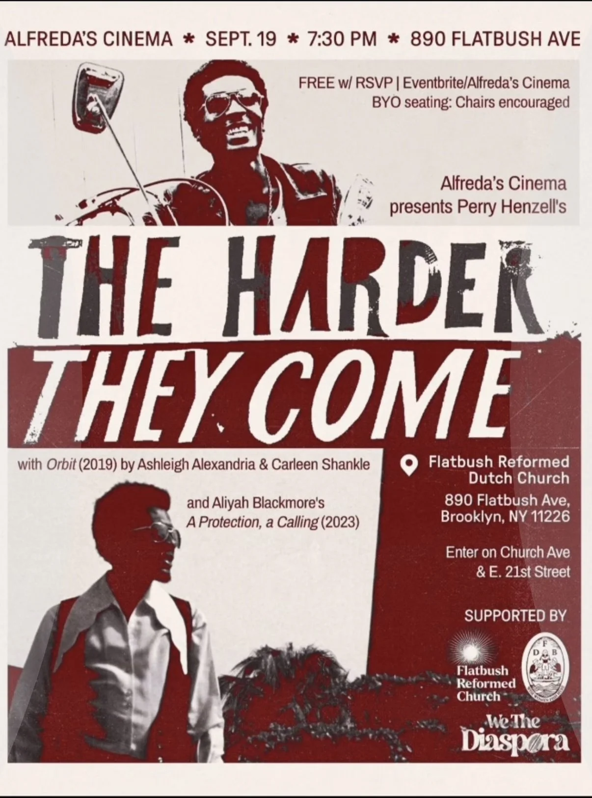 The Harder They Come with Alfreda’s Cinema