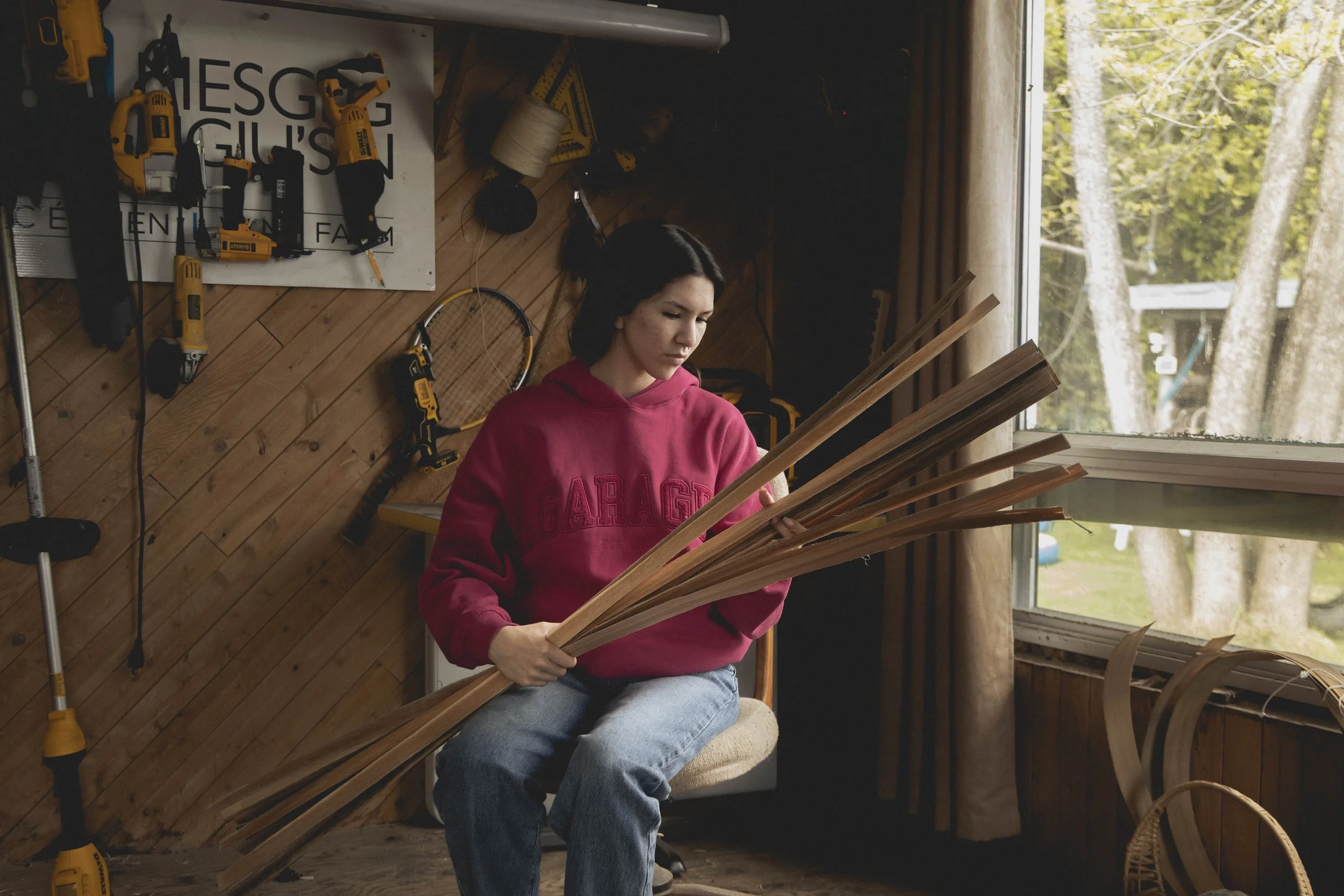 Tradition takes shape A father and daughter teach Mi’kmaw basketry, reviving more than a craft