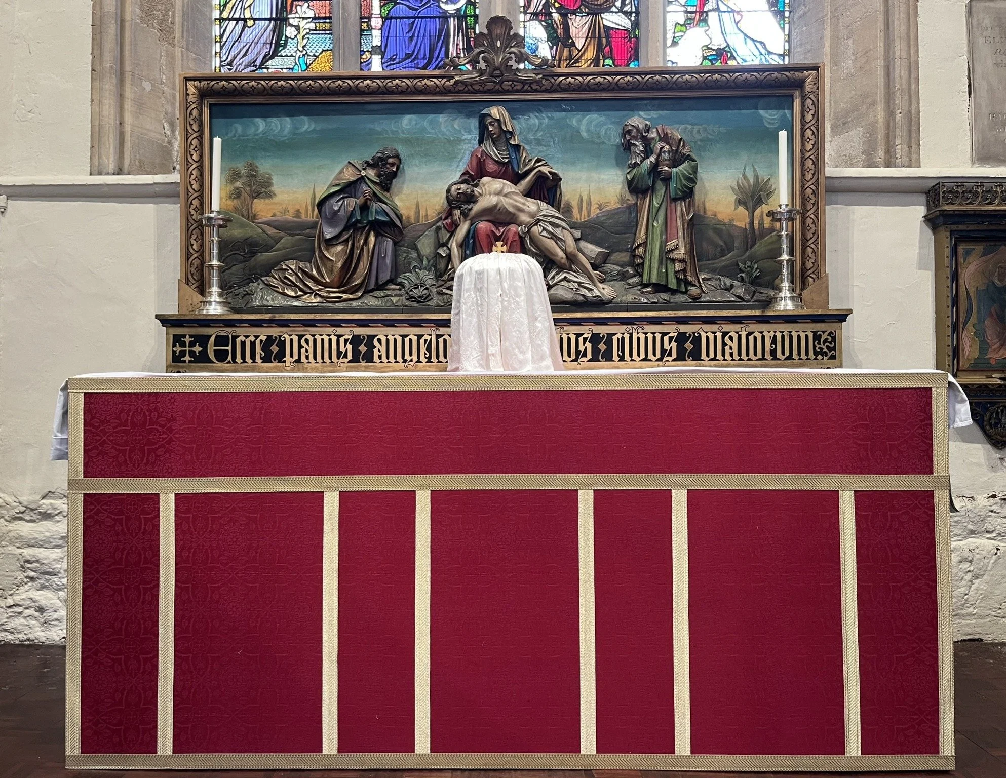 Glastonbury Brocade Fabric Altar Frontal