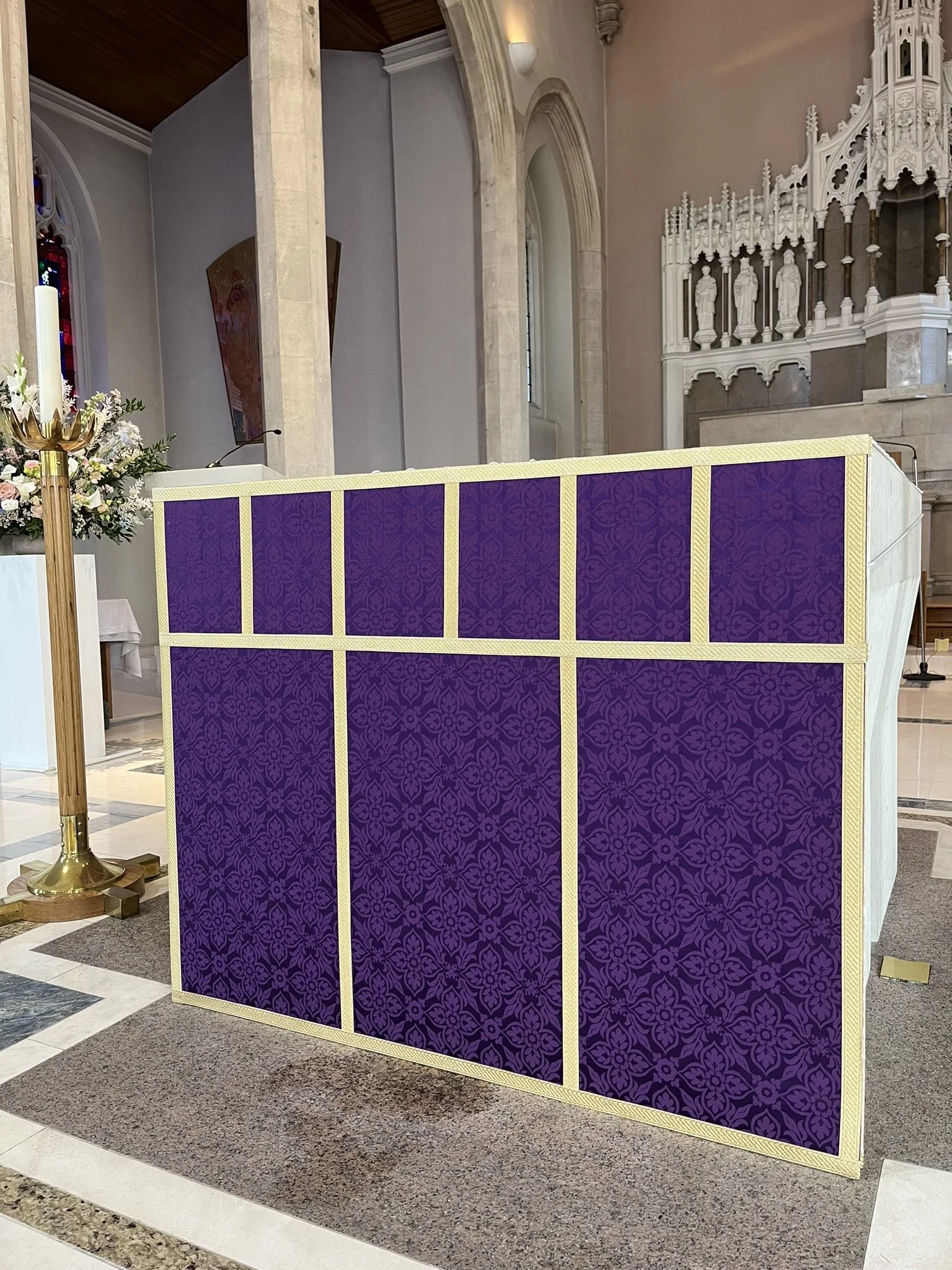 Chelmsford Silk Damask Altar Frontal