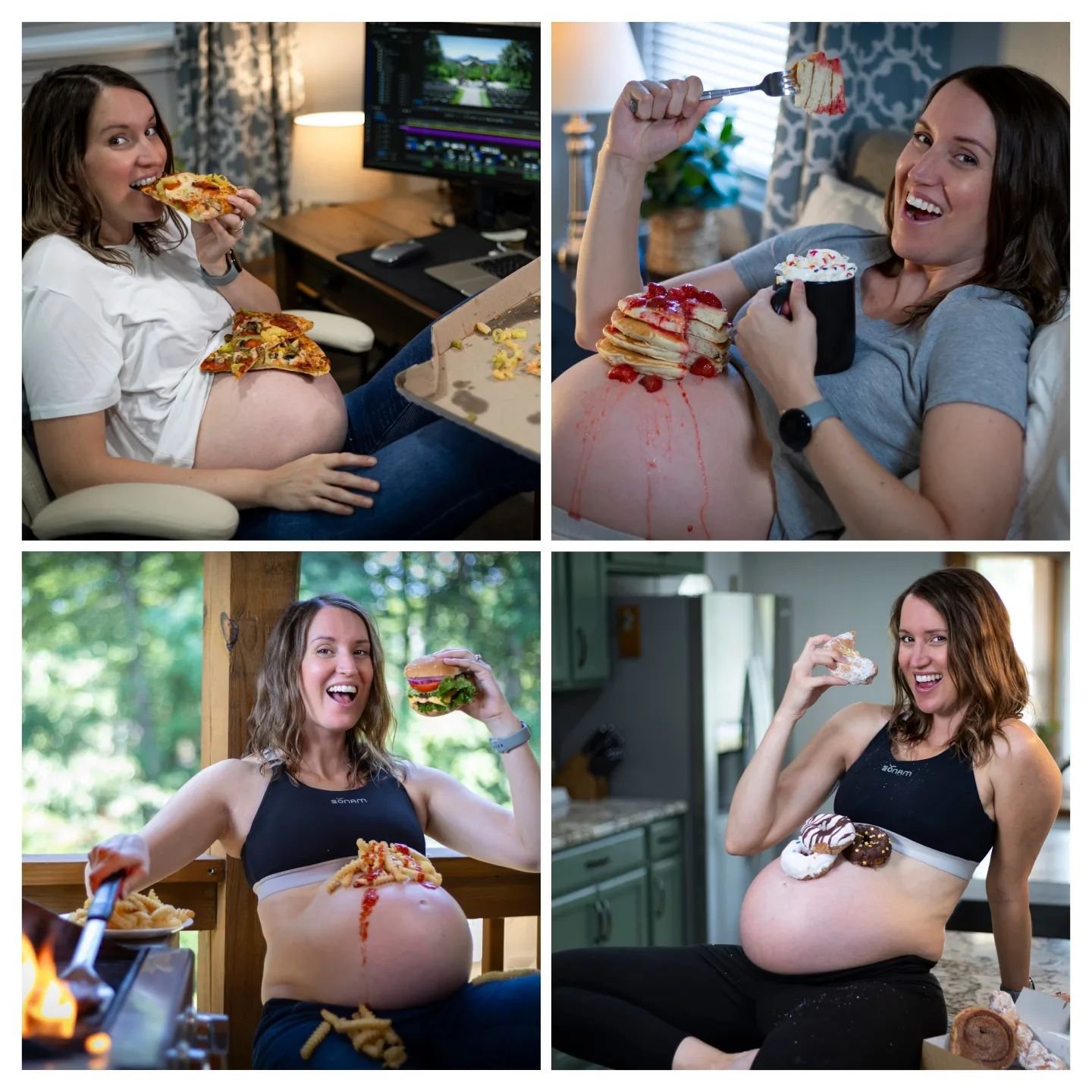 She said &quot;I'm eating for 2&quot;..

#babybumps #pregnant #pregnancy #photography