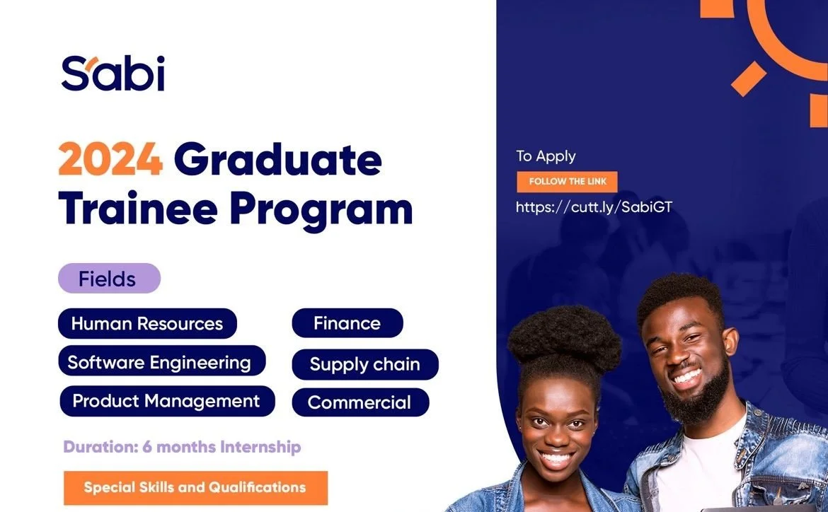 Sabi launches graduate trainee program