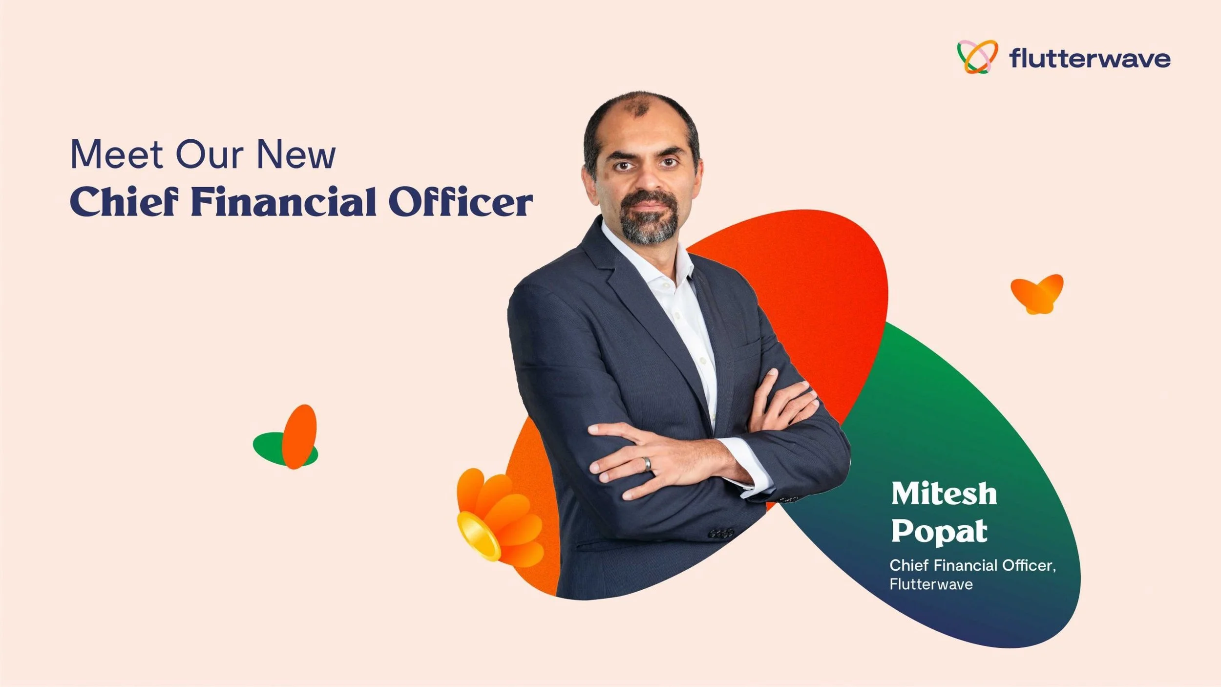 Flutterwave appoints Mitesh Popat as Chief Financial Officer