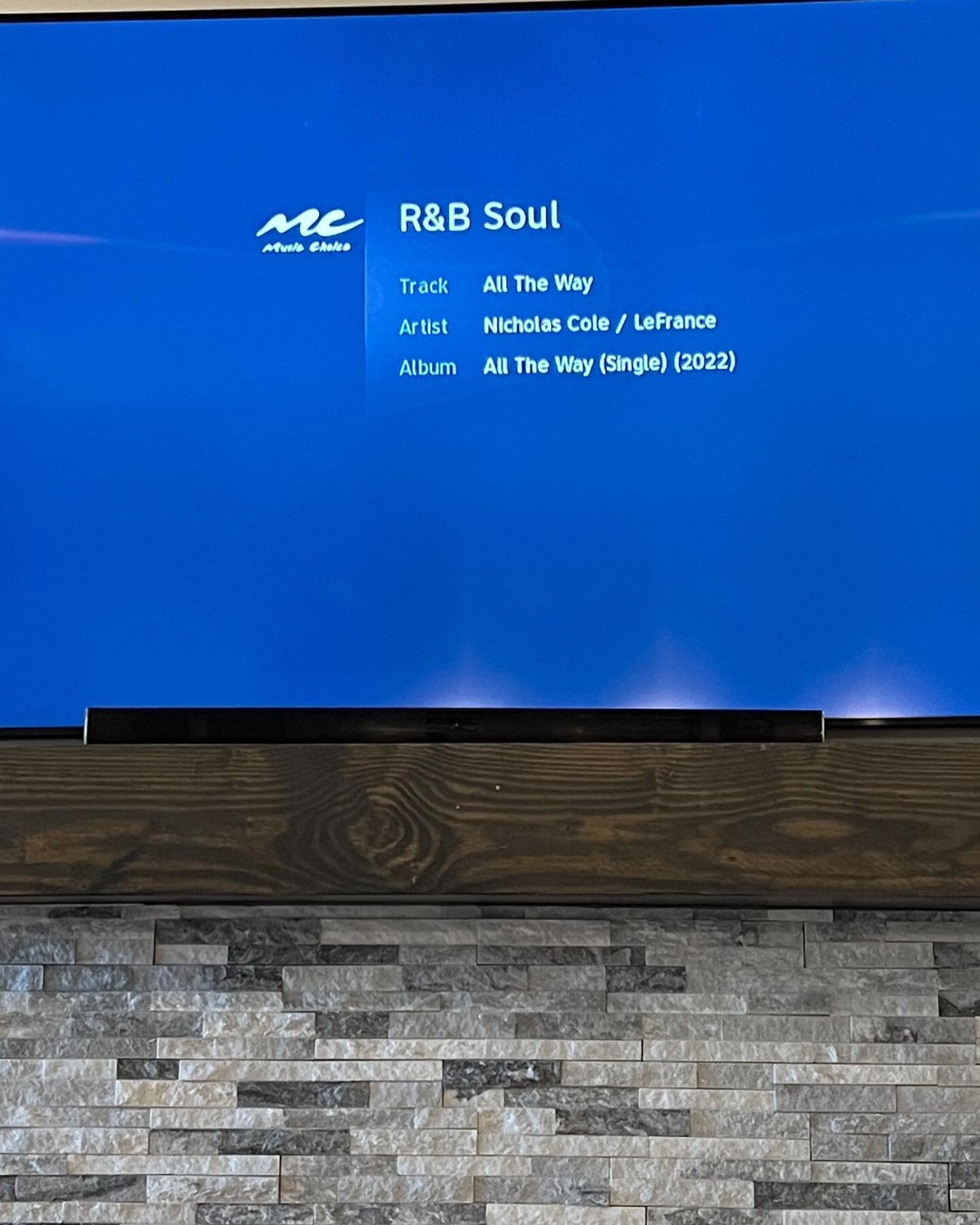 Surreal to see my name on something on Music Choice and XM Radio. The Artist journey it&rsquo;s full of so many ups and downs..so many emotions. Today&rsquo;s emotion is strictly gratitude!  @nickcole88 we did exactly what we set out to do!  Excited 