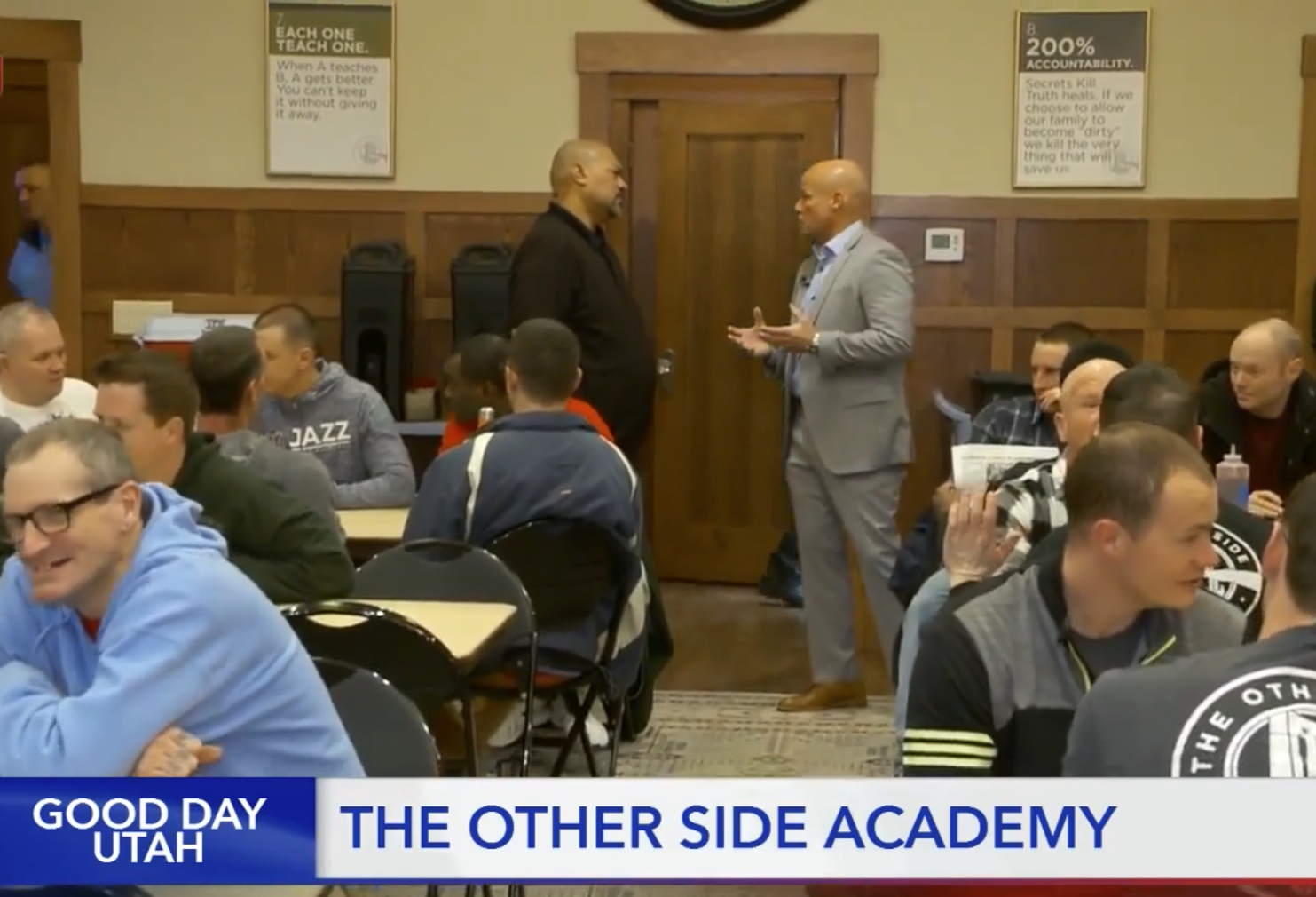 Big Budah visits The Other Side Academy