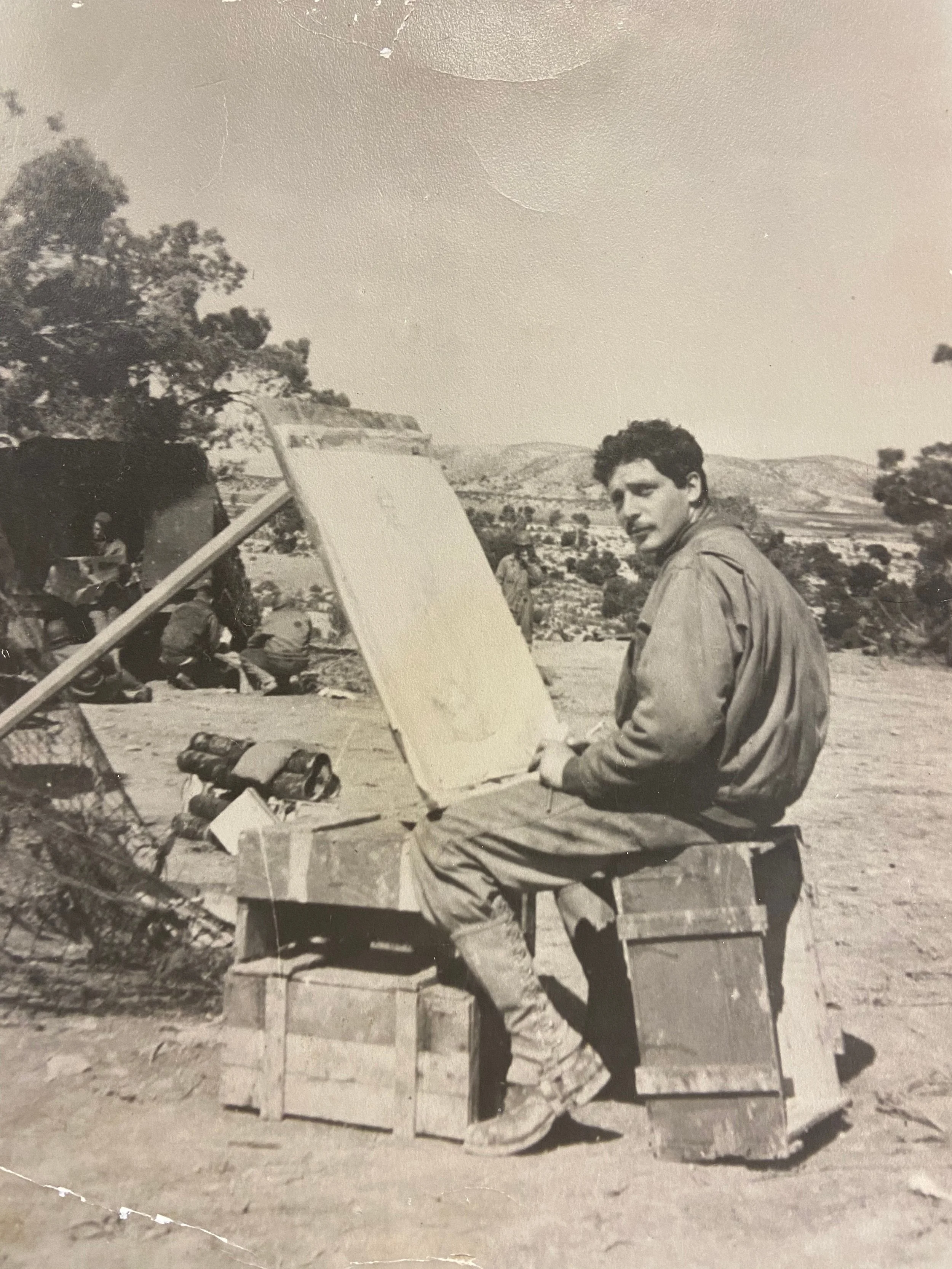 Kurzen painting WWII.jpeg