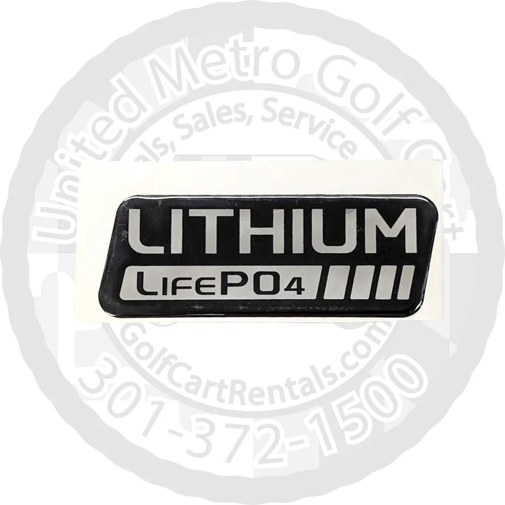 Evolution 2.04.1415 D5 LiFePO4 Sticker, Driver Side