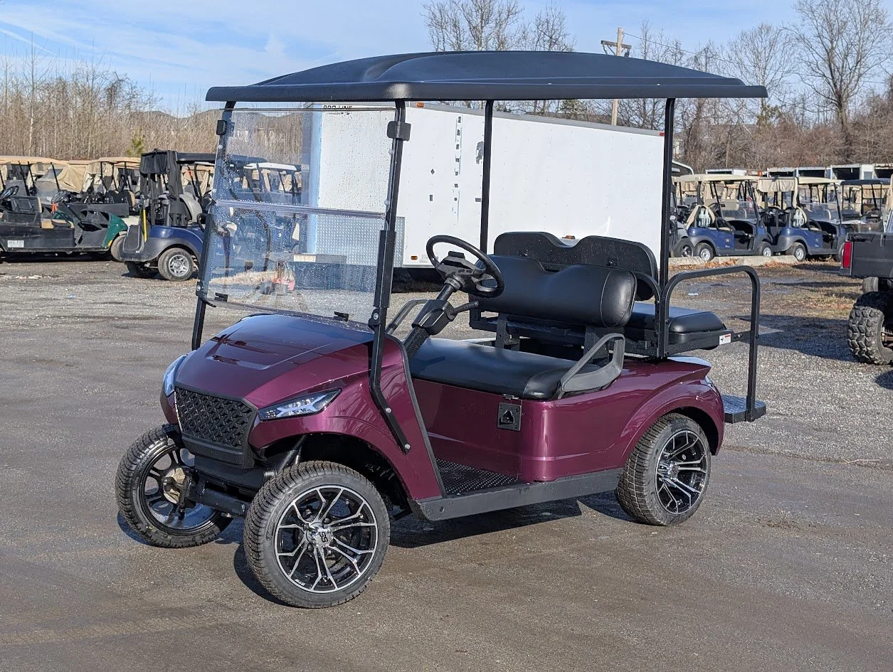 2013 EZGO TXT 48V – Amethyst Purple Storm Body | 4-Passenger Golf Cart