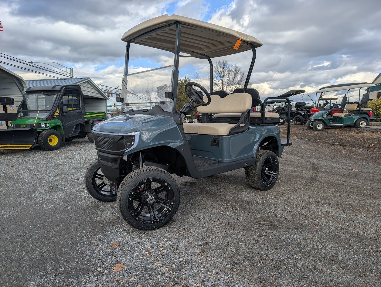 2019 EZGO RXV 48V – Colorado Slate Apex Body | Lifted Custom 4-Passenger Electric Golf Cart