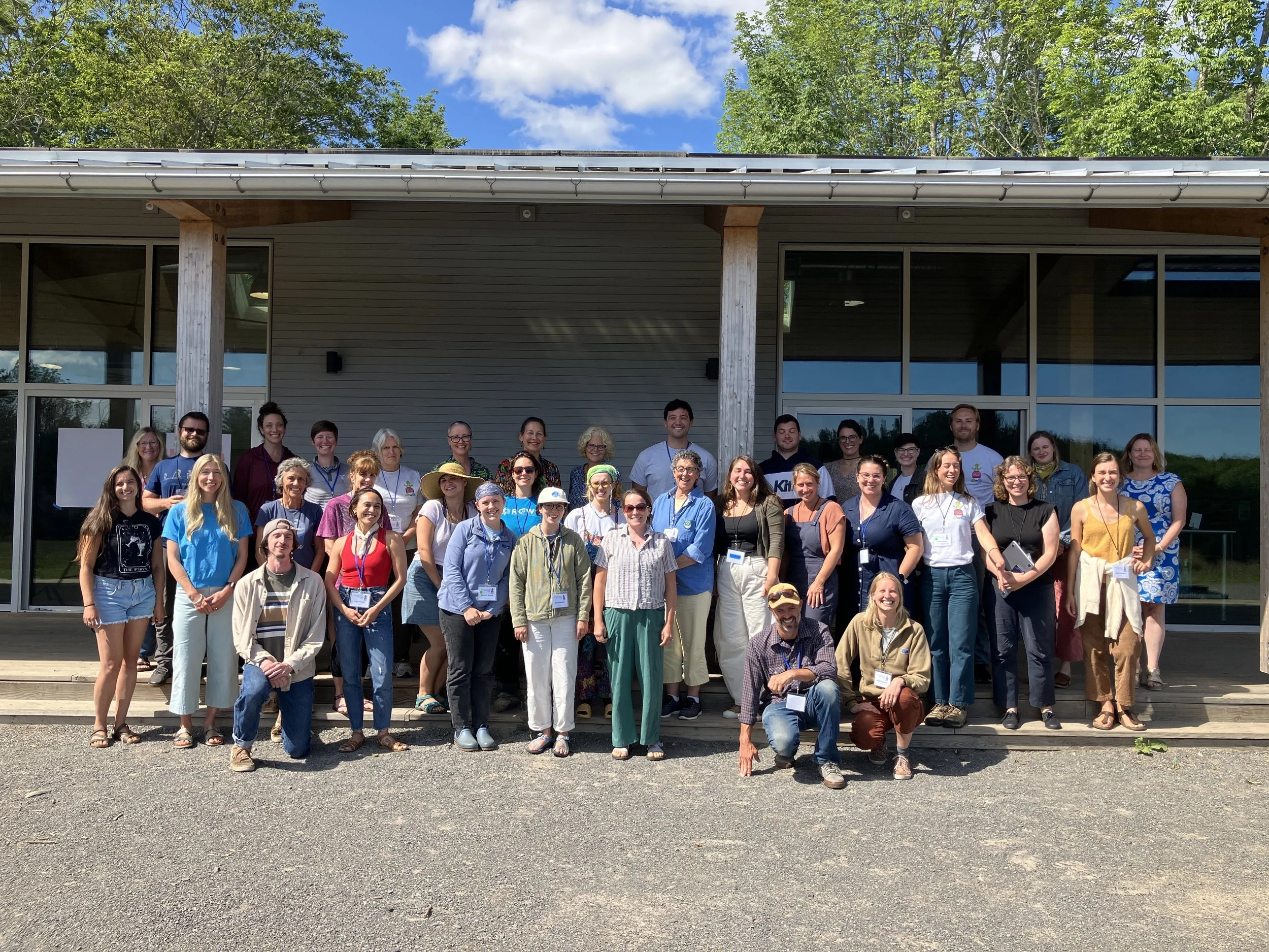 Fourth Cohort of the ME Farm &amp; Sea to School Institute graduates with a celebration at Wolfe’s Neck Center 