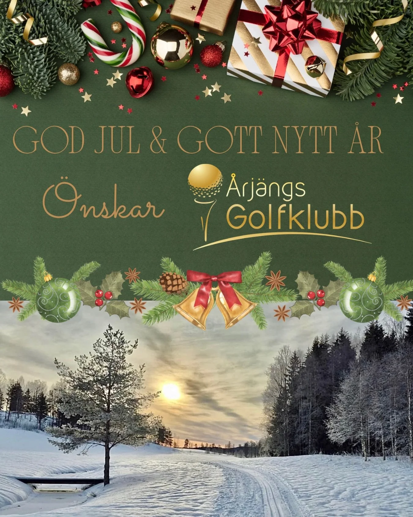 &Aring;rj&auml;ngs GK &ouml;nskar er alla en riktigt God Jul &amp; ett Gott Nytt &Aring;r!
🎄🧑&zwj;🎄🎊