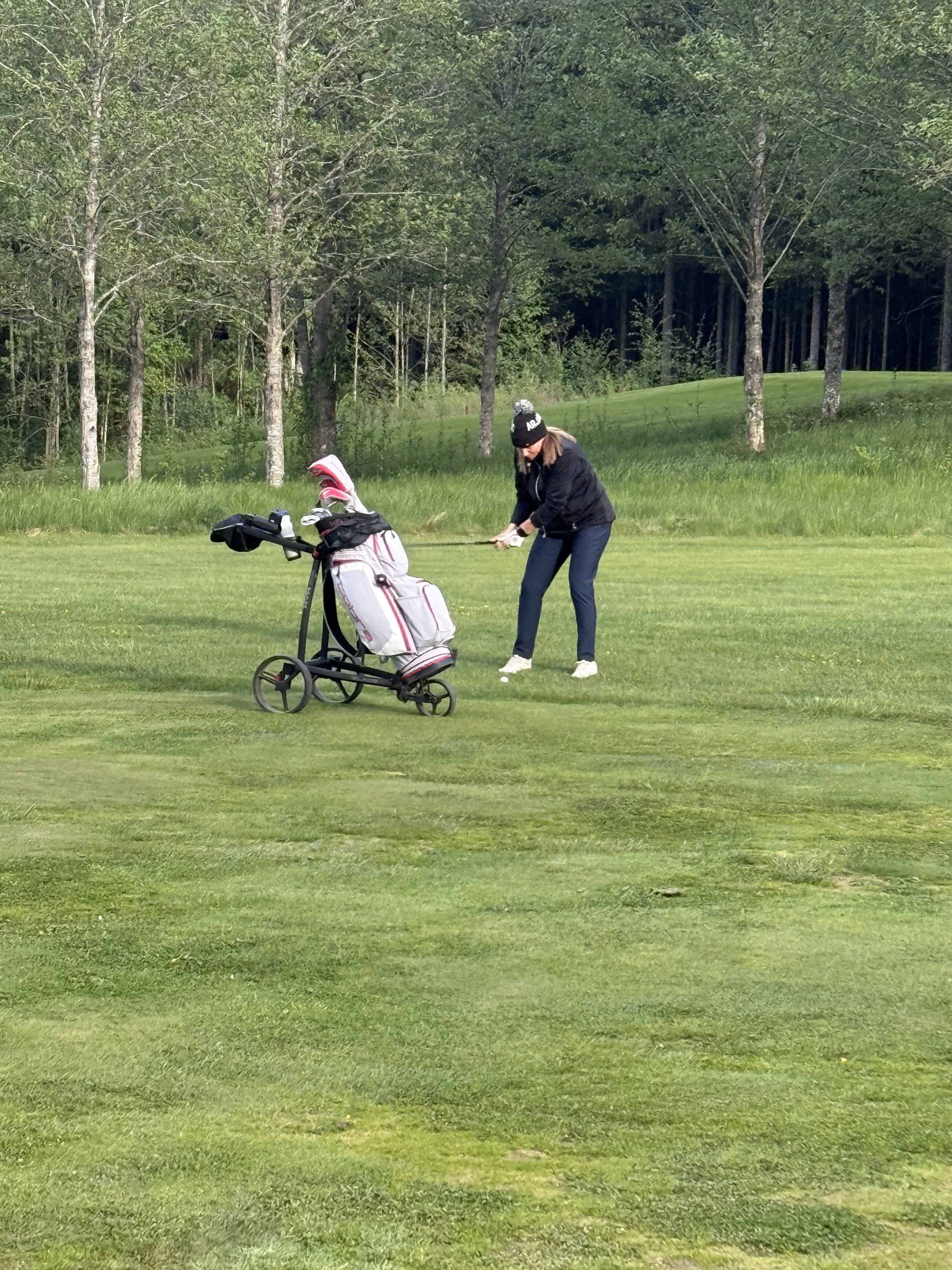 En-mans scramble, Hål 1-9