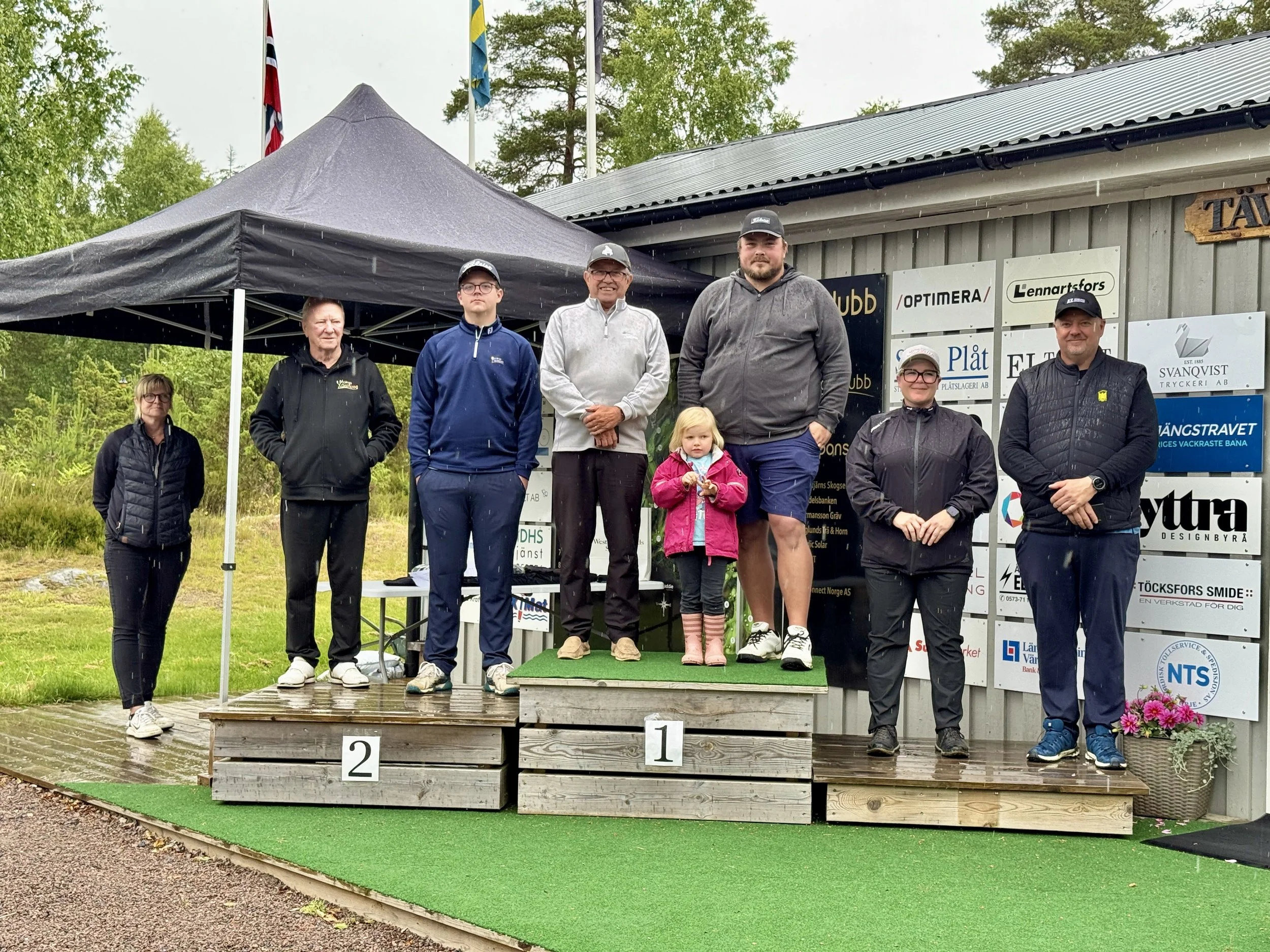 Prispallen A & B-klass Westra Wermlands Sparbanktävlingen 14/6