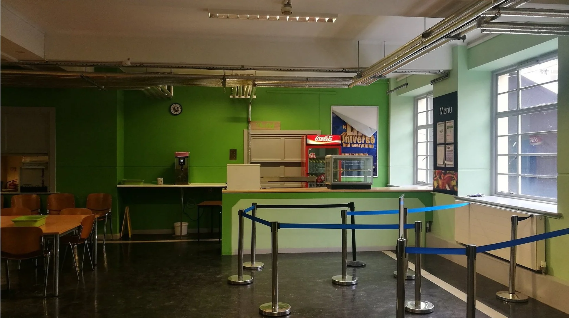 canteen before works