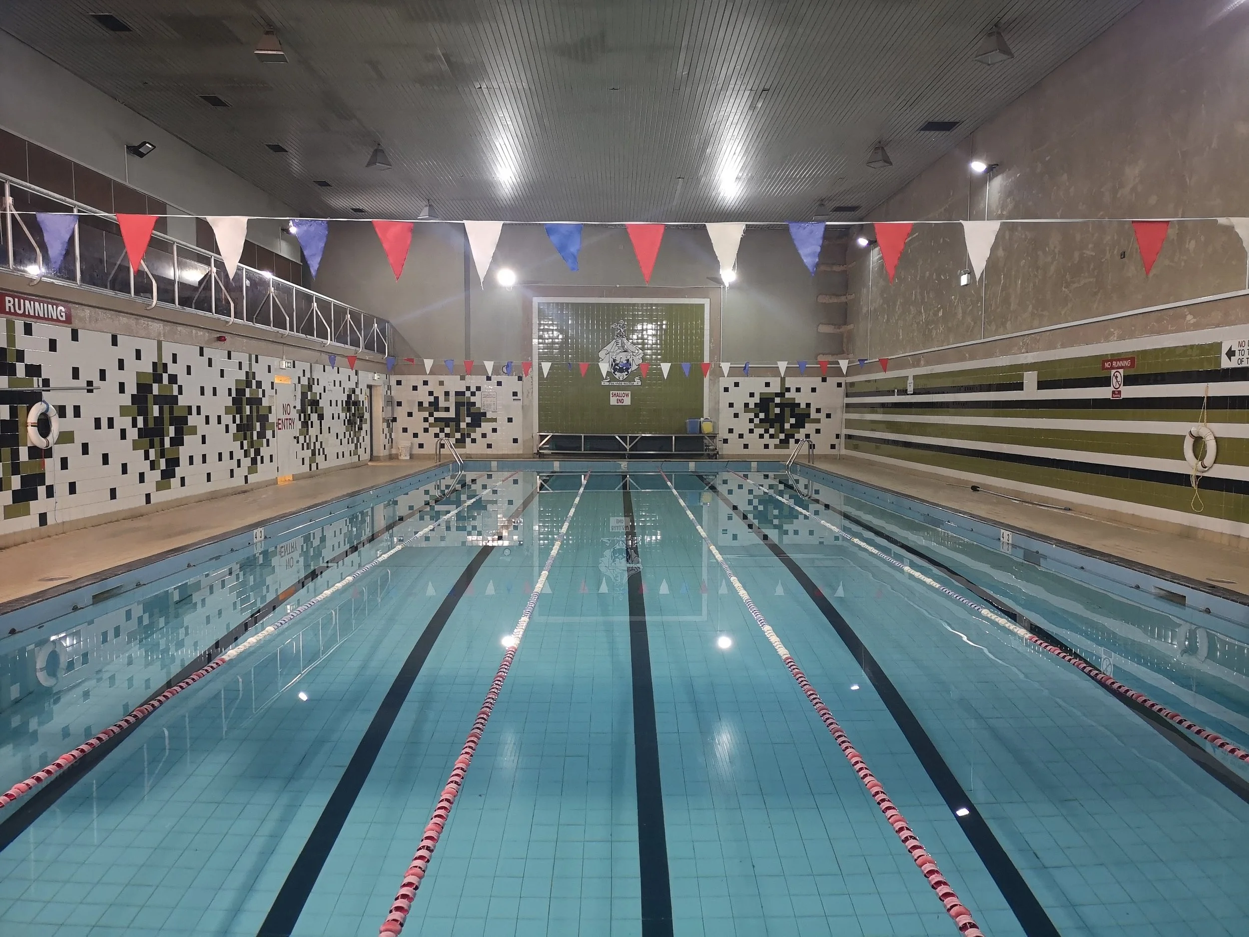 pool before works