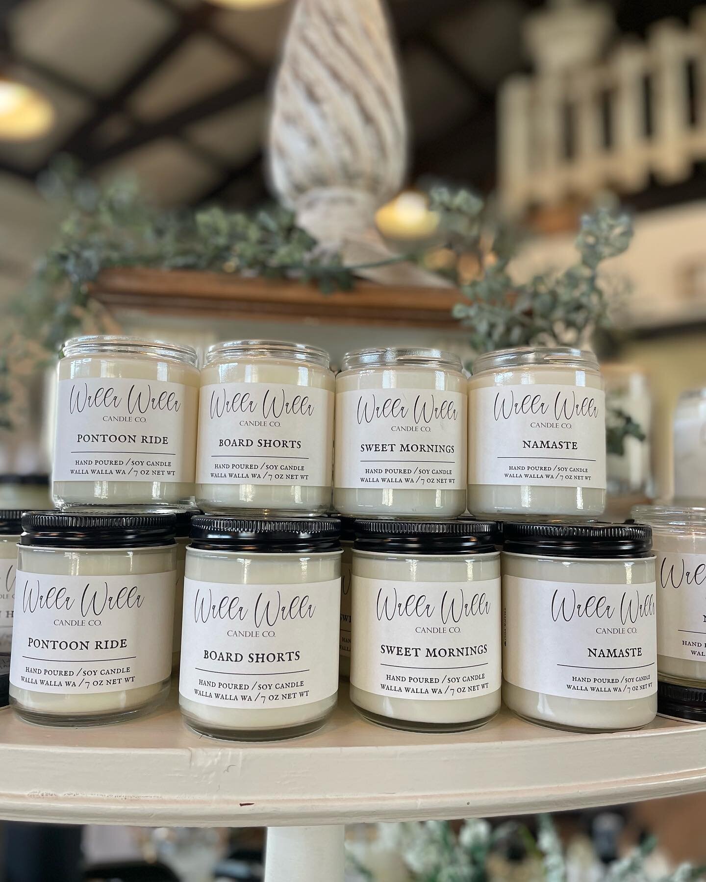 So happy to feature&hellip;@wallawallacandleco.
Come see us today or tomorrow 11 AM to 4 PM!