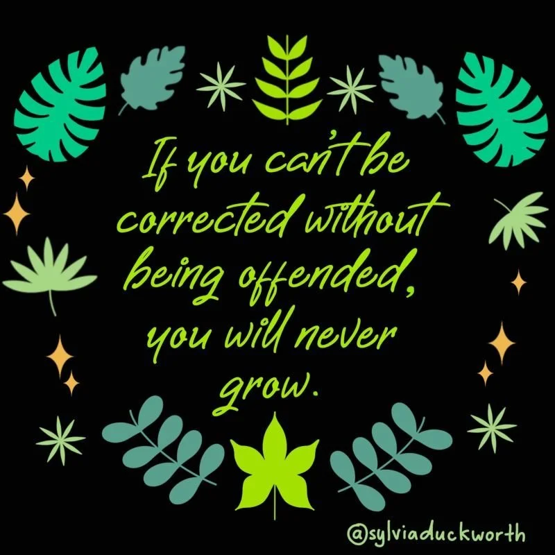 How to Be Corrected Without Being Offended