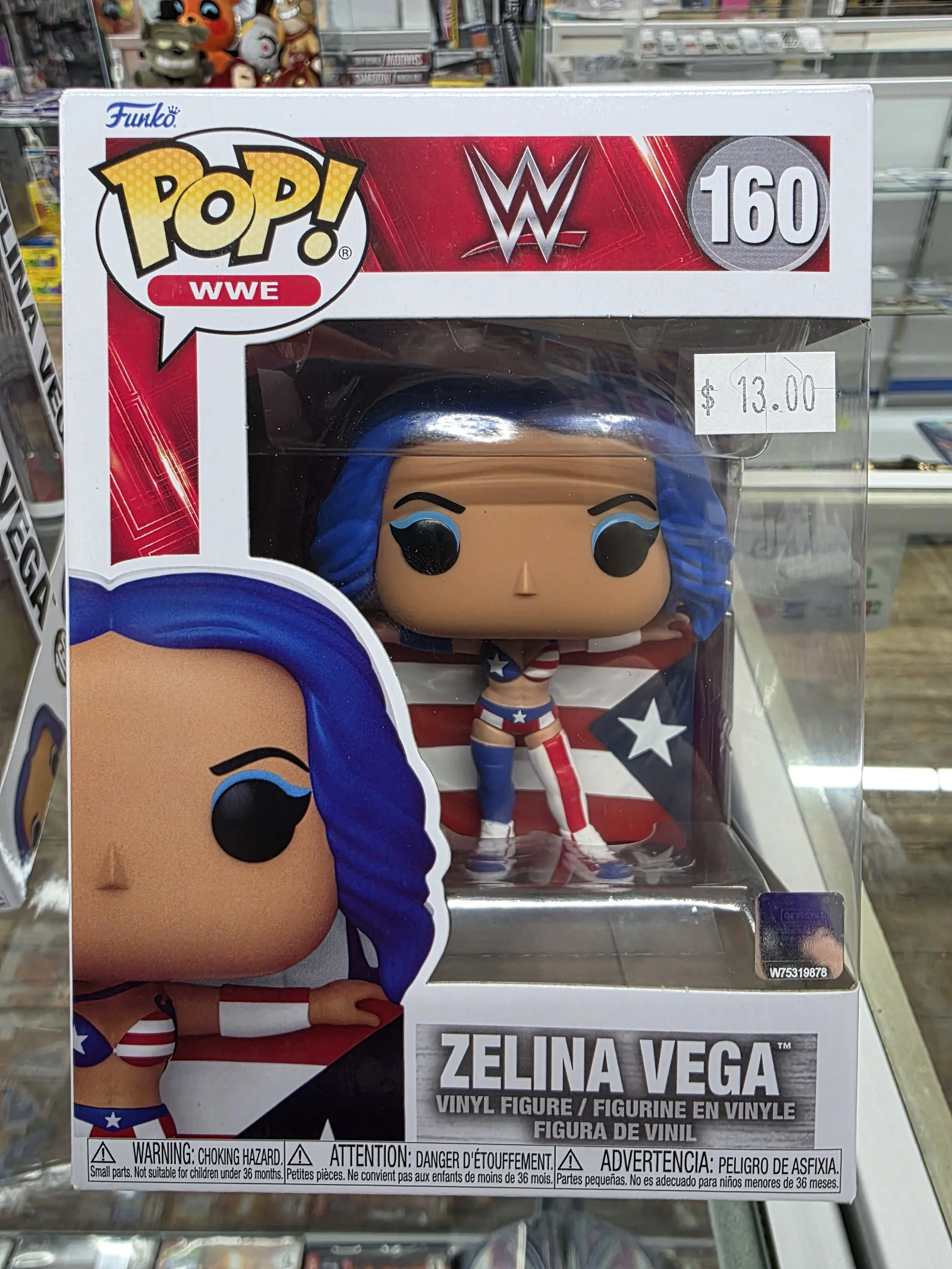 Zelina Vega #160 D2 Funko Pop WWE