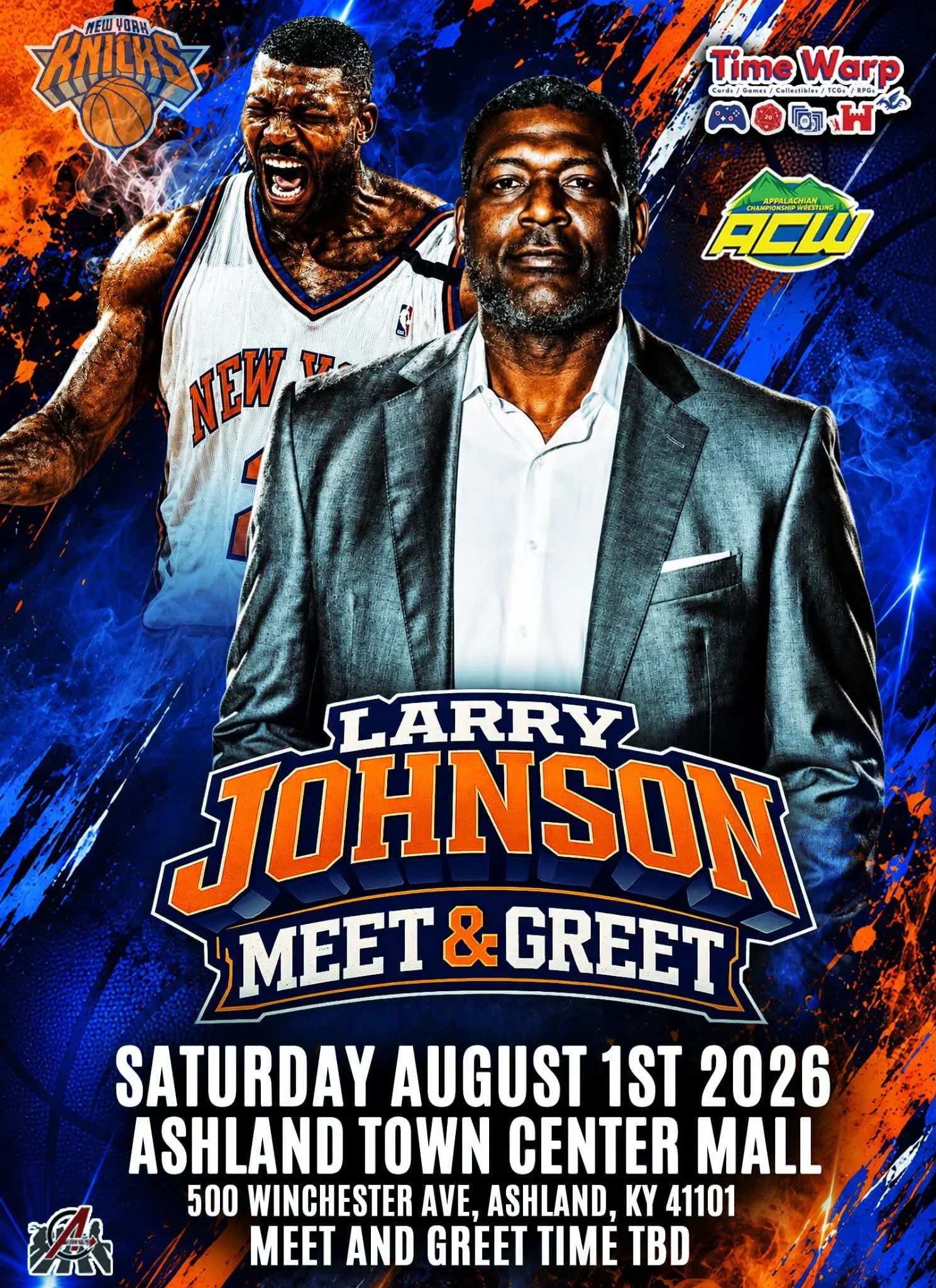 Larry Johnson Meet and Greet