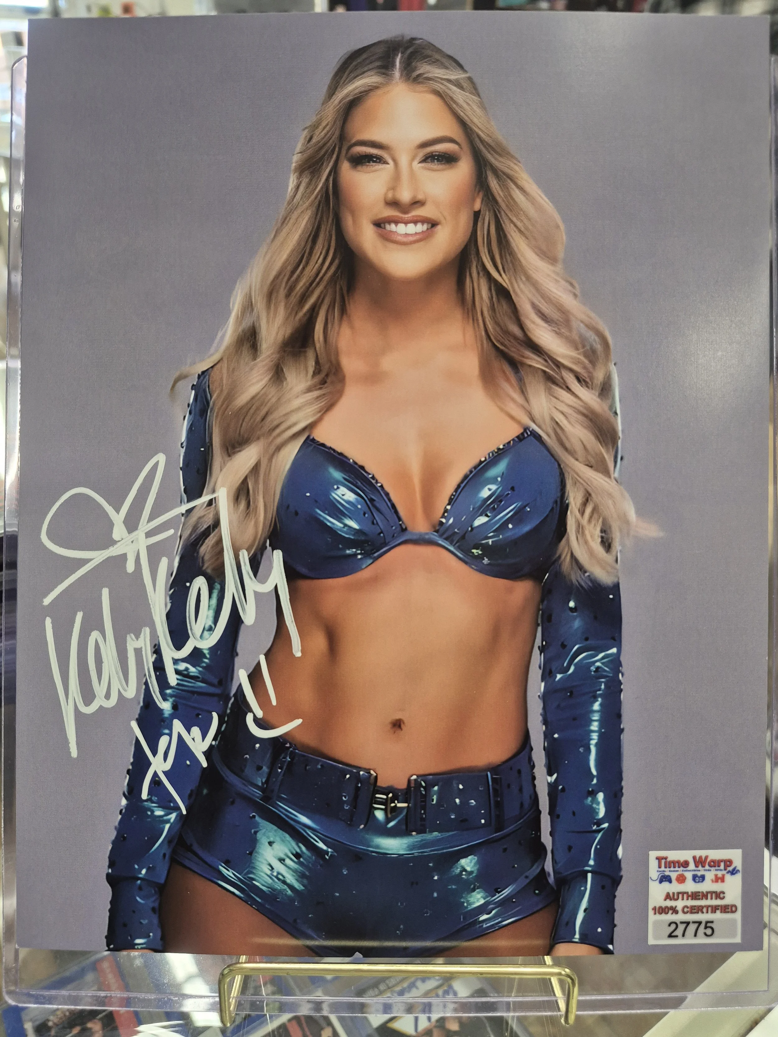 Kelly Kelly Autographed 8x10 Photo Print
