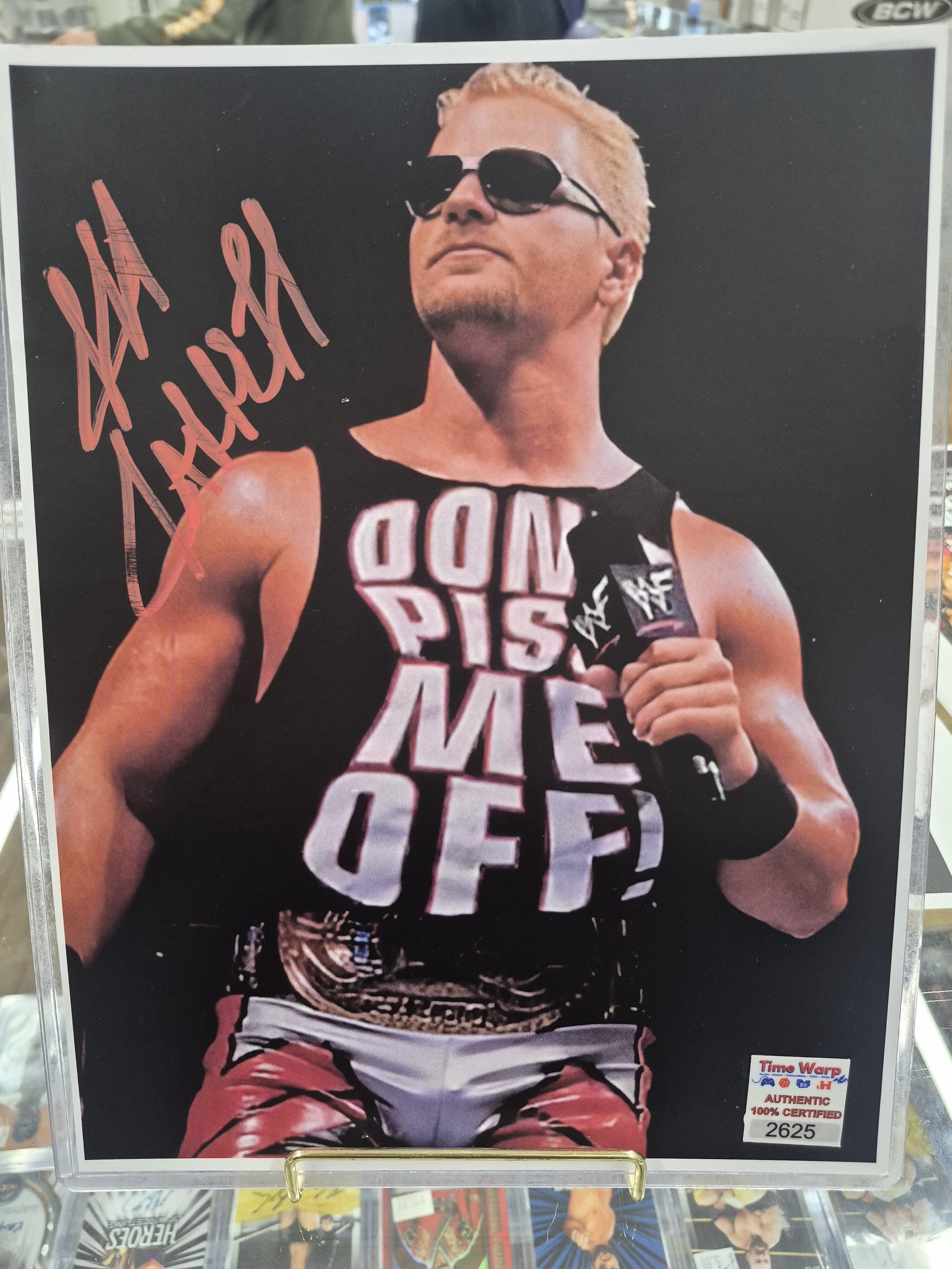 Jeff Jarrett Autographed 8.5x11 Photo Print