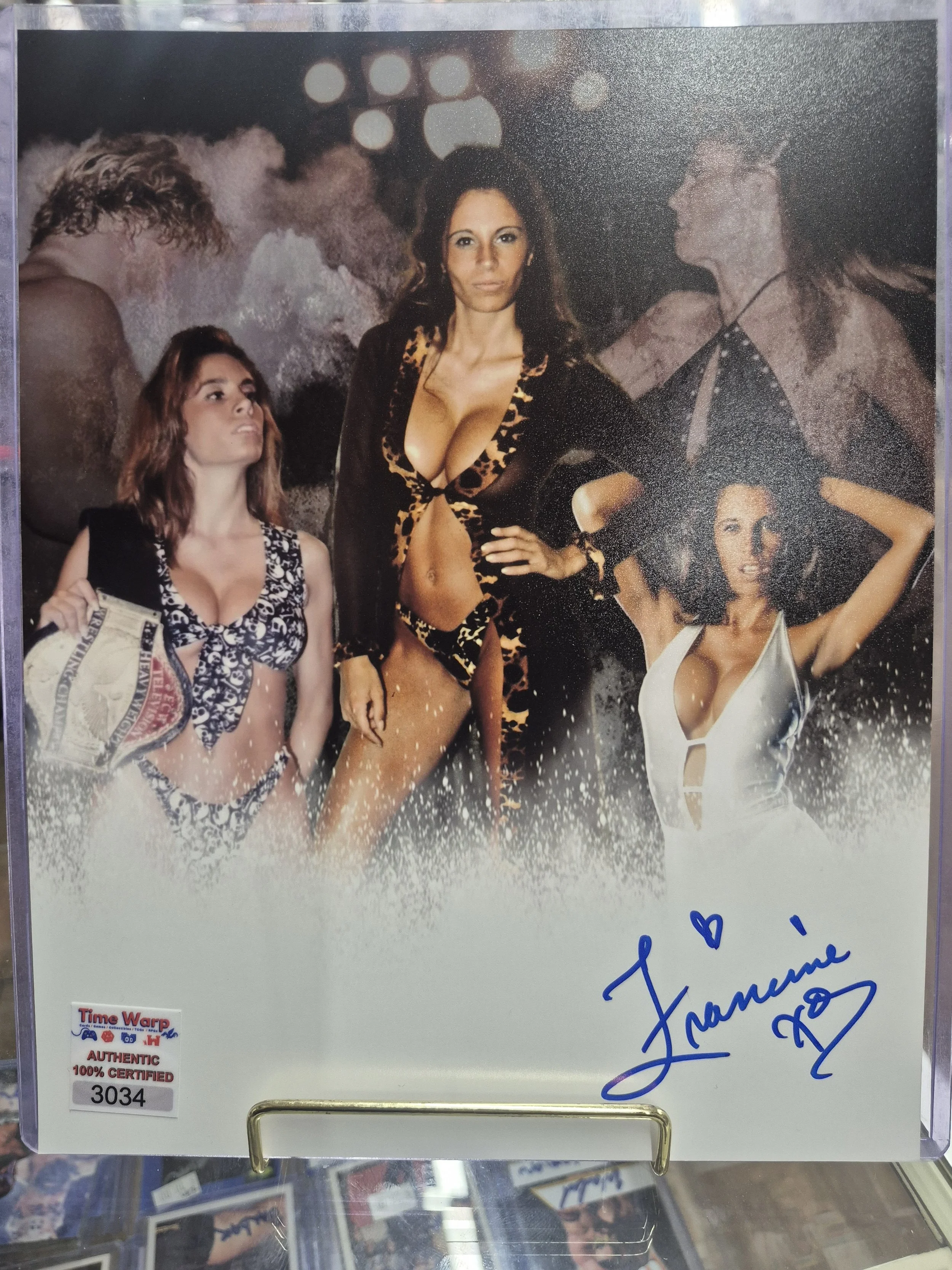 Francine Autographed 8x10 Photo Print